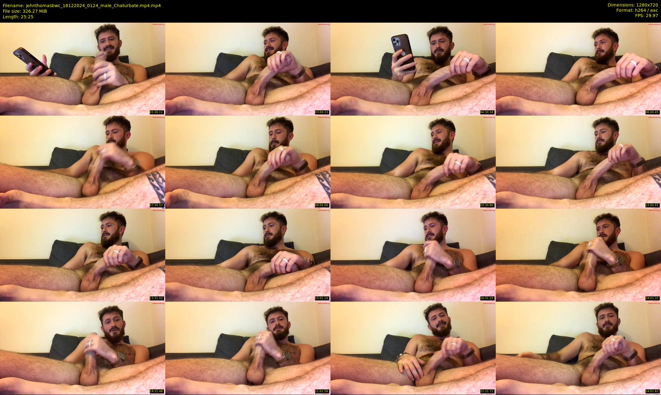 johnthomasbwc — 26 minute Chaturbate male cam show recording, 720p, Dec 18, 2024