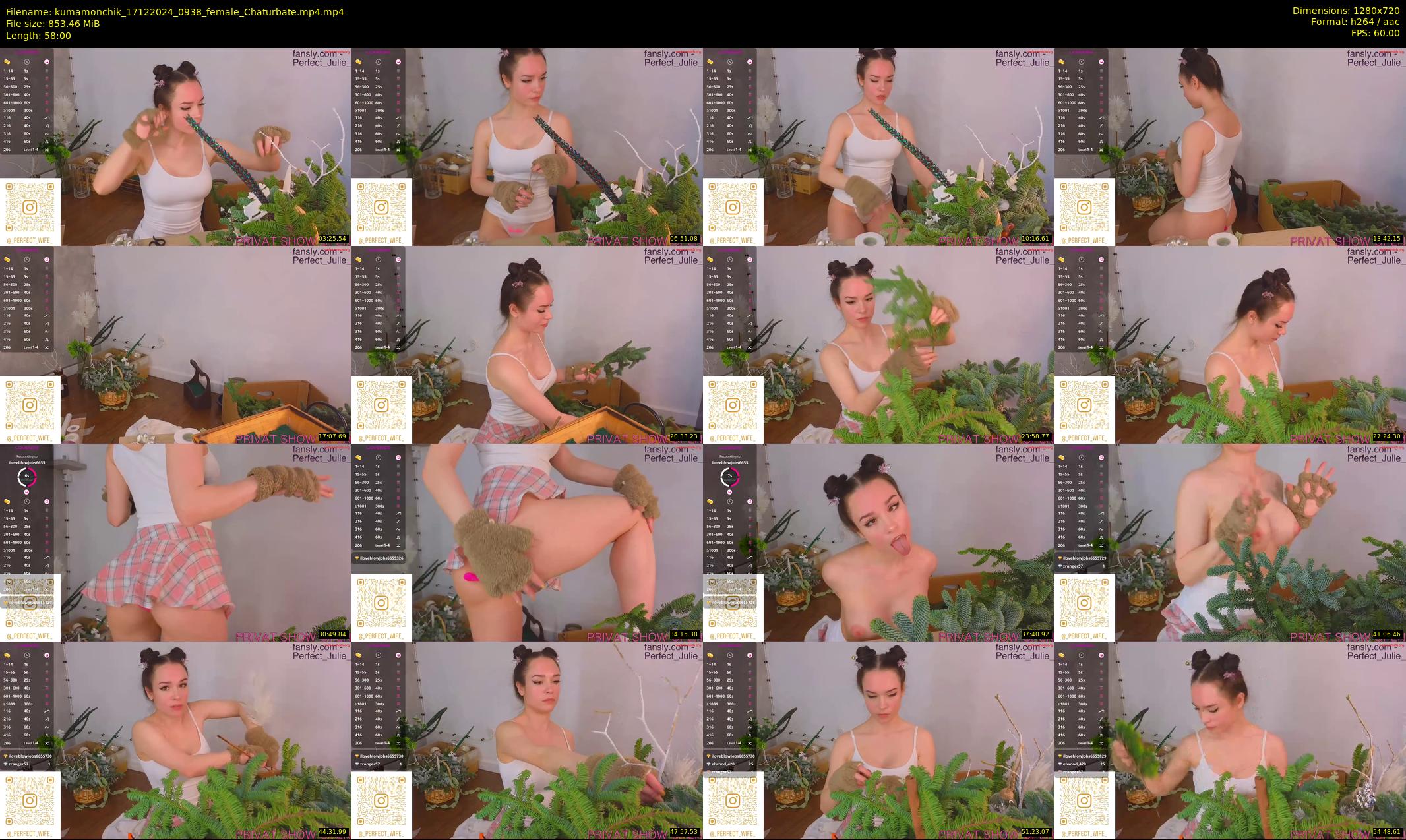 kumamonchik — 58 minute Chaturbate couple cam show recording, 720p, Dec 17, 2024