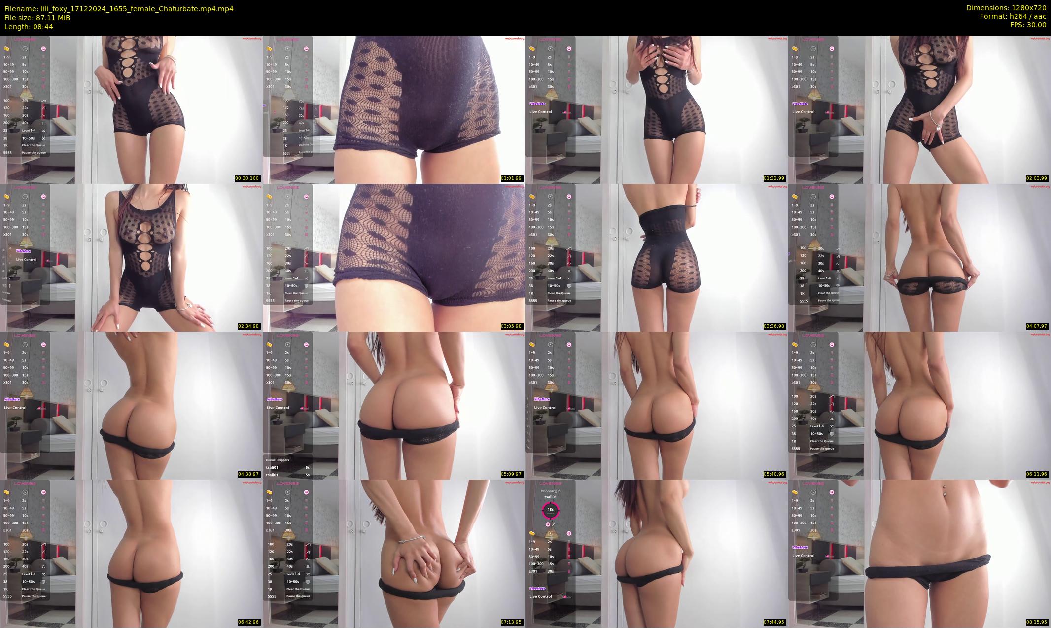 lili_foxy — 9 minute Chaturbate female cam show recording, 720p, Dec 17, 2024