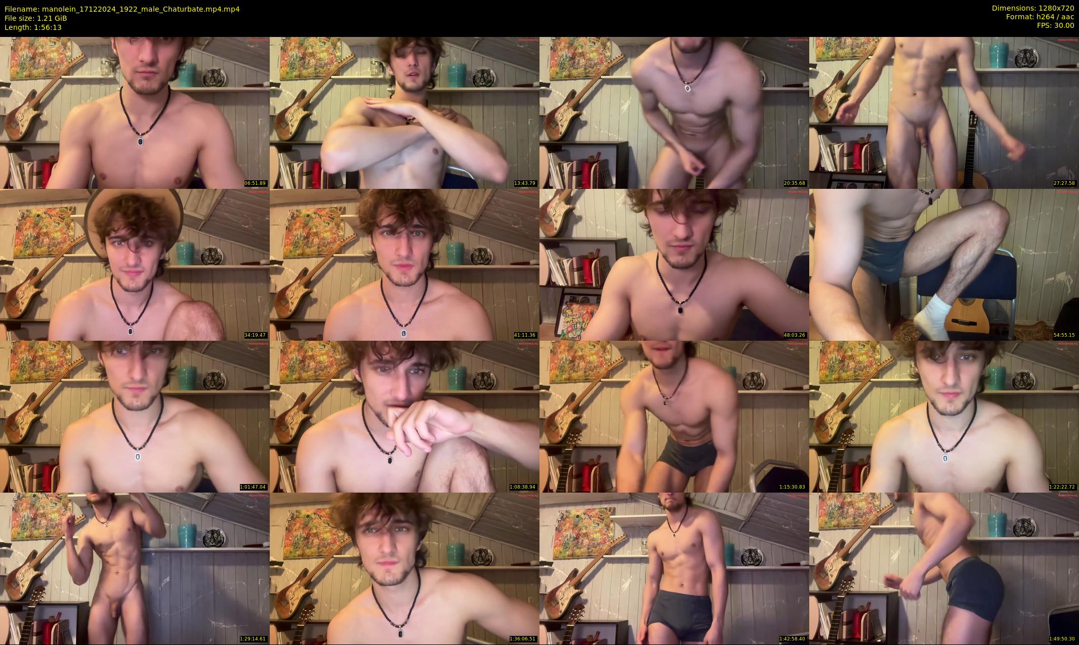 manolein — 117 minute Chaturbate male cam show recording, 720p, Dec 17, 2024