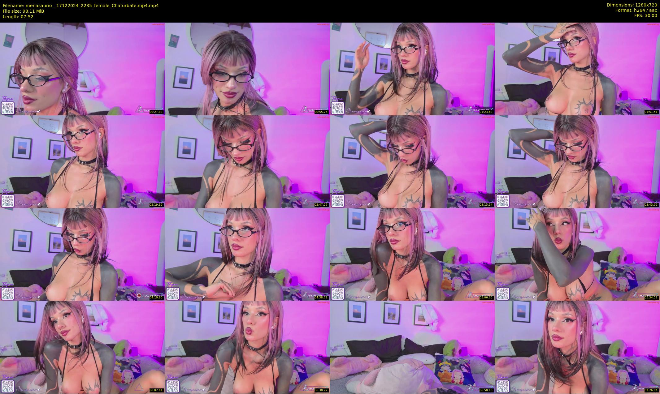menasaurio_ — 8 minute Chaturbate female cam show recording, 720p, Dec 17, 2024
