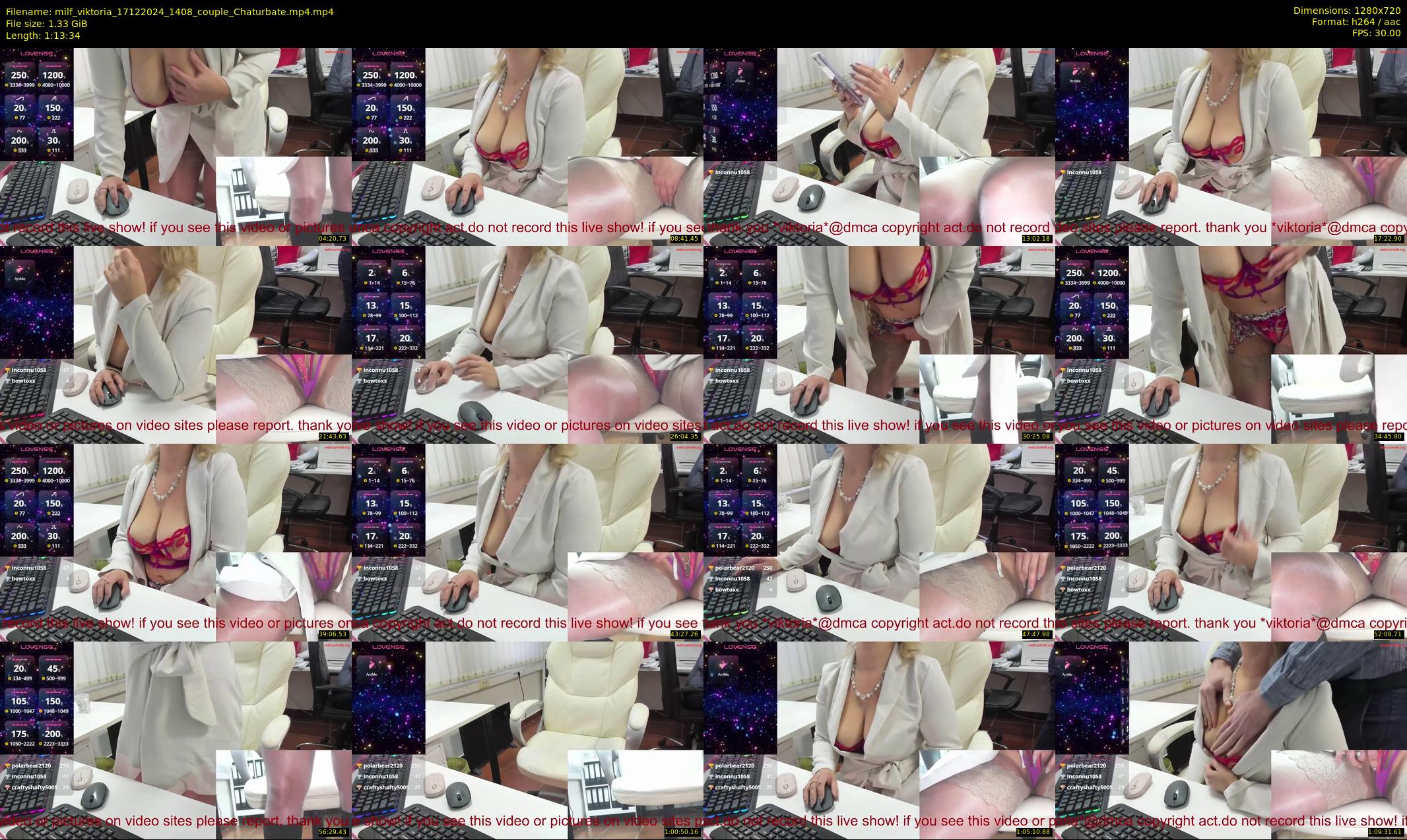 milf_viktoria — 74 minute Chaturbate female cam show recording, 720p, Dec 17, 2024