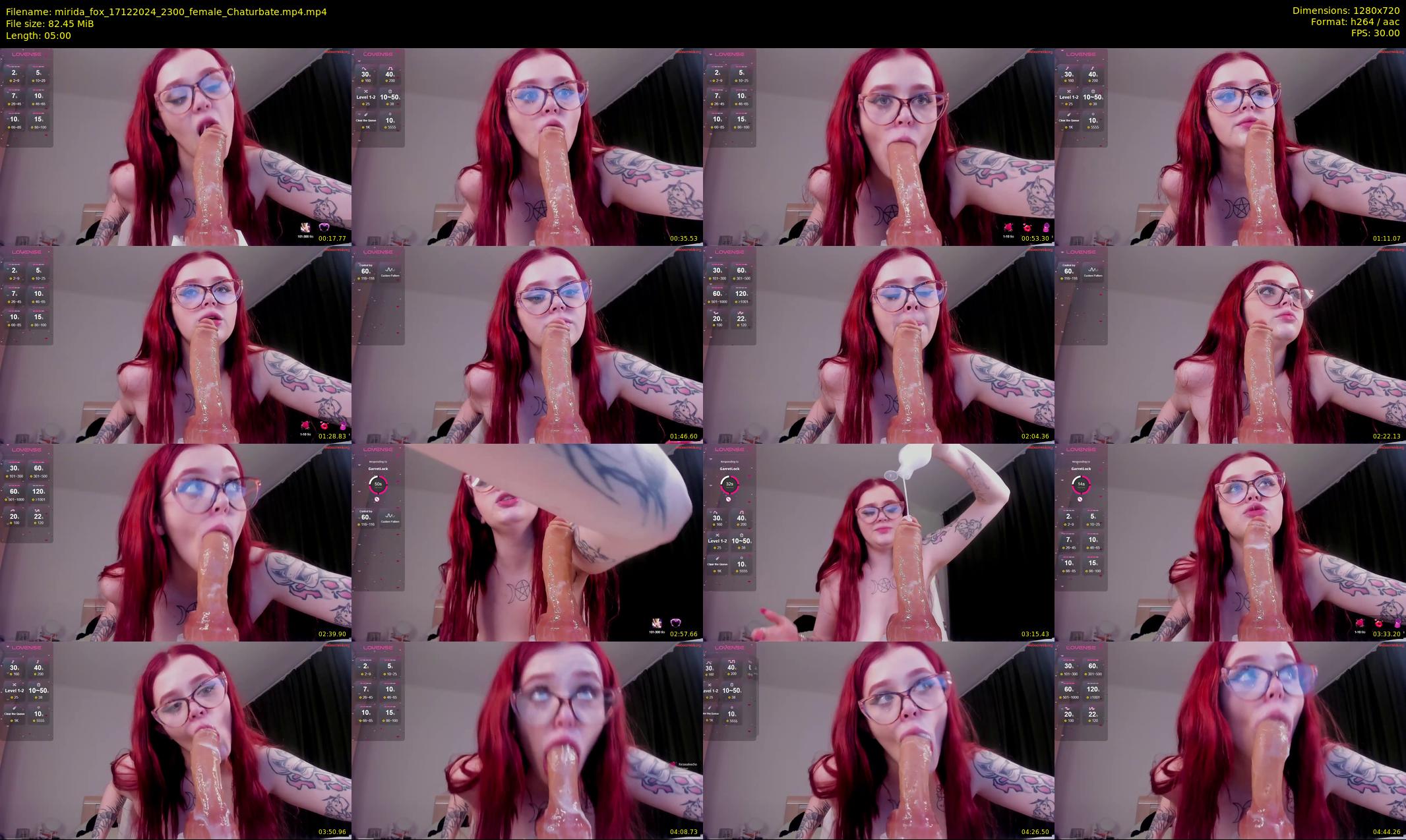 mirida_fox — 5 minute Chaturbate female cam show recording, 720p, Dec 17, 2024