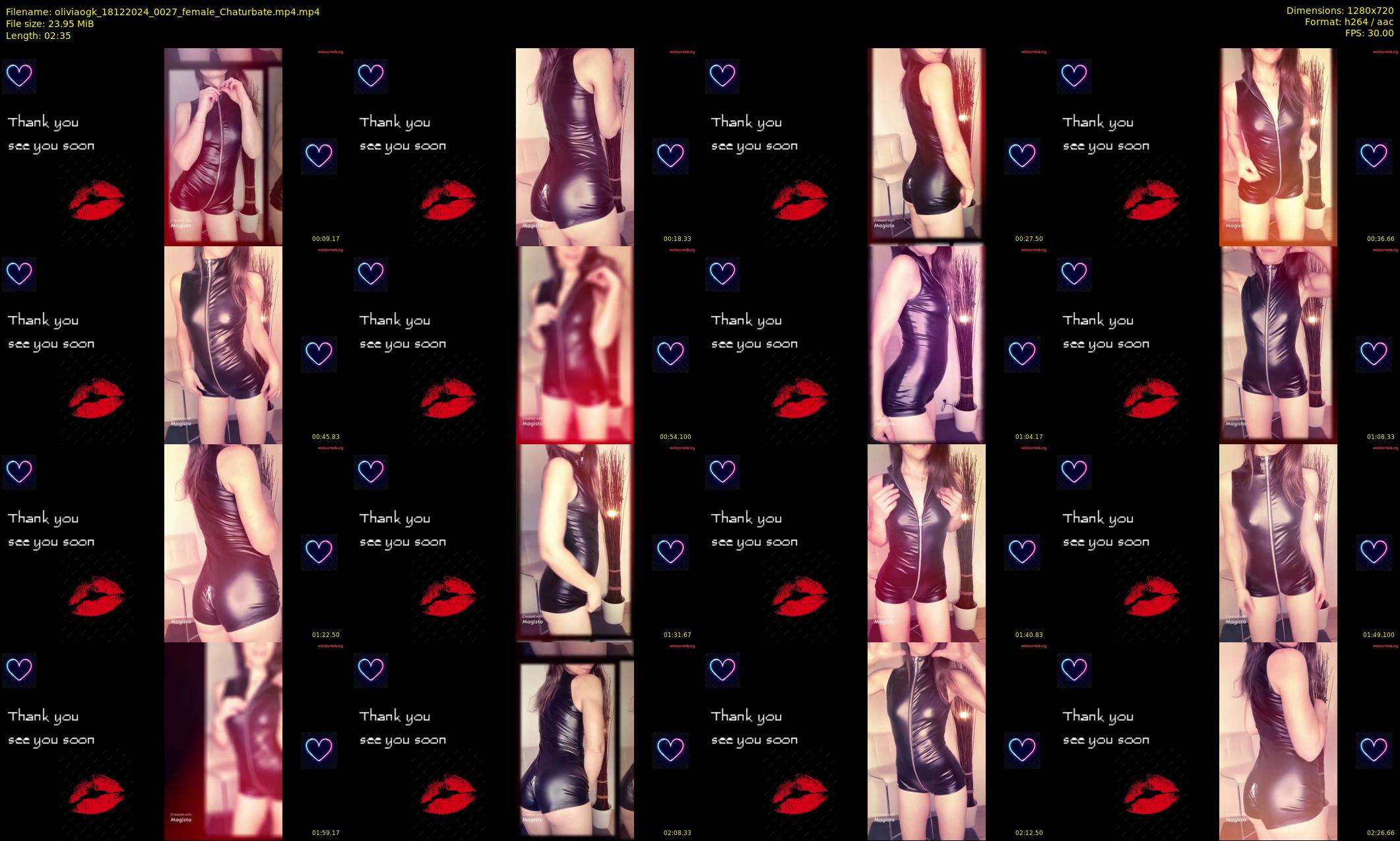 oliviaogk — 3 minute Chaturbate female cam show recording, 720p, Dec 18, 2024