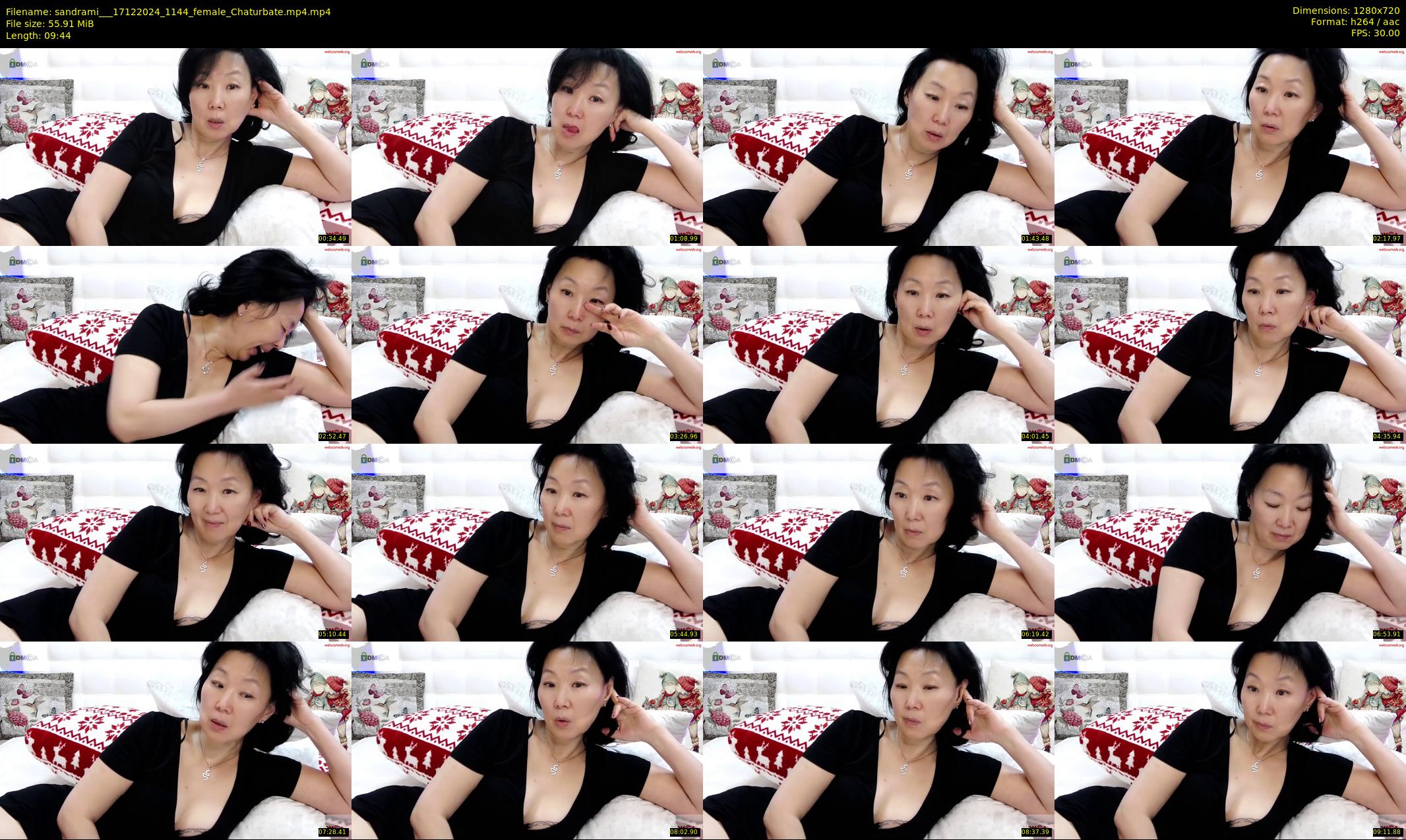 sandrami__ — 10 minute Chaturbate female cam show recording, 720p, Dec 17, 2024
