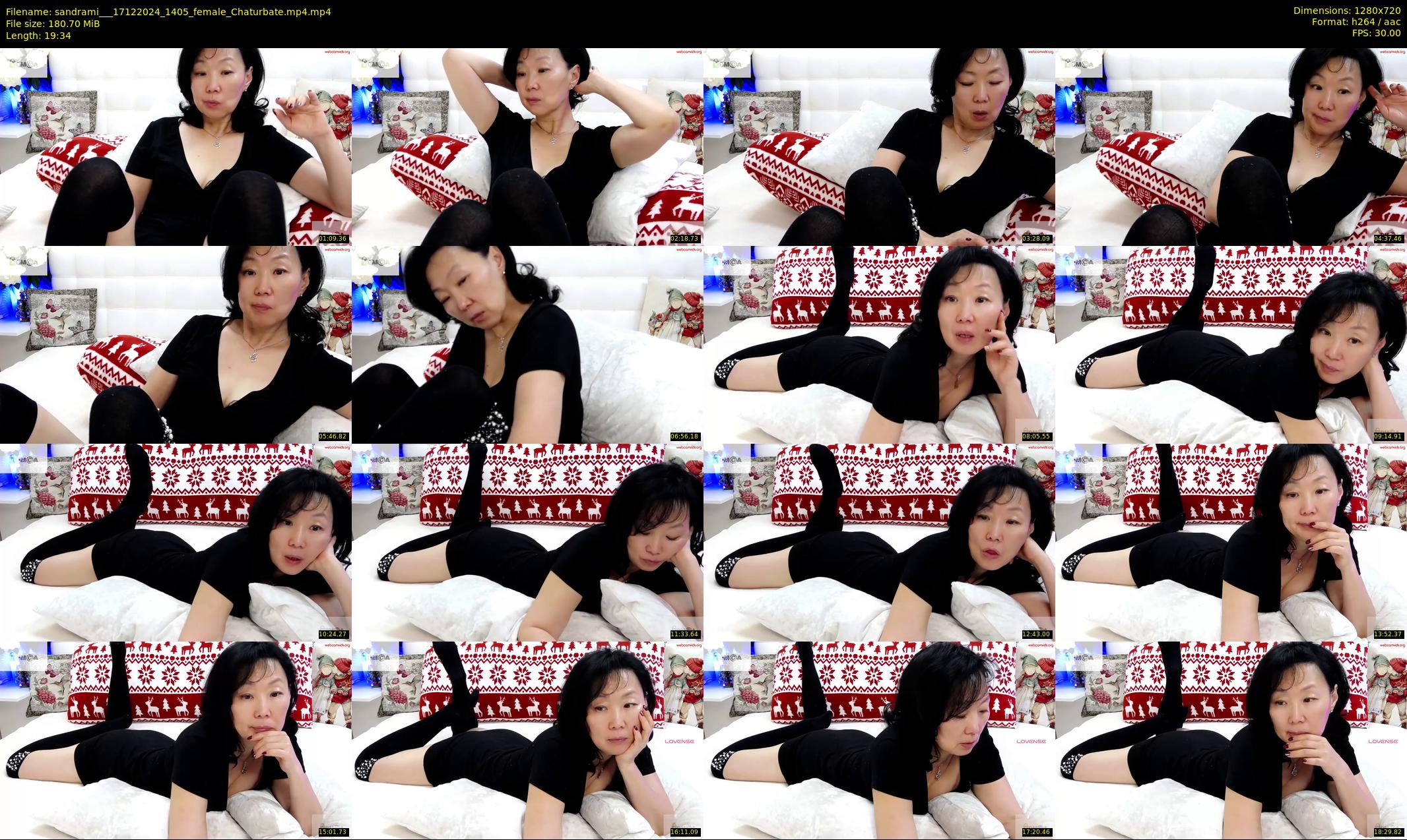 sandrami__ — 20 minute Chaturbate female cam show recording, 720p, Dec 17, 2024
