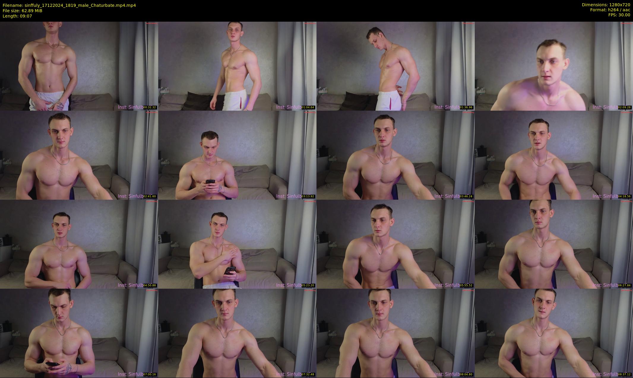 sinffuly — 10 minute Chaturbate male cam show recording, 720p, Dec 17, 2024