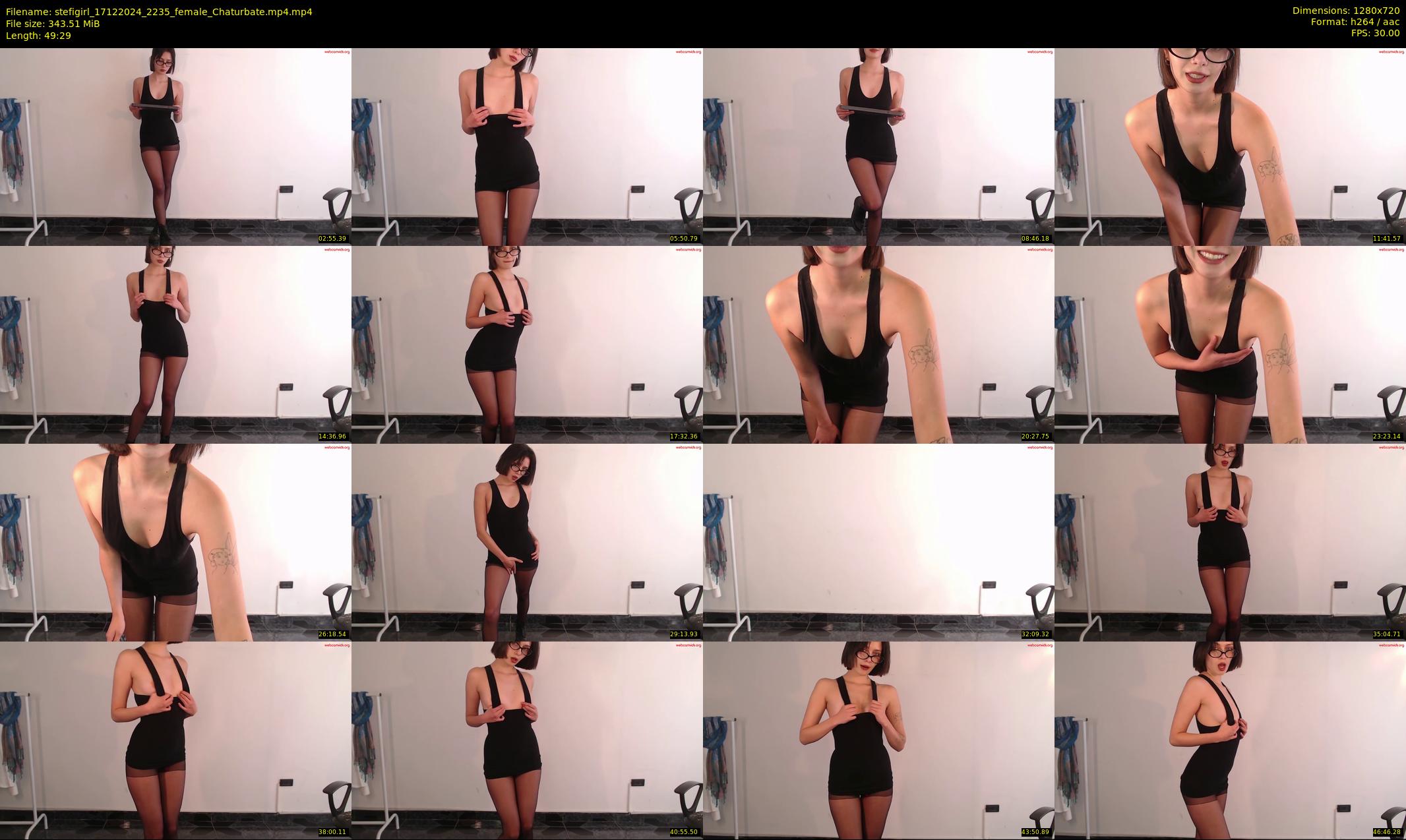 stefigirl — 50 minute Chaturbate female cam show recording, 720p, Dec 17, 2024