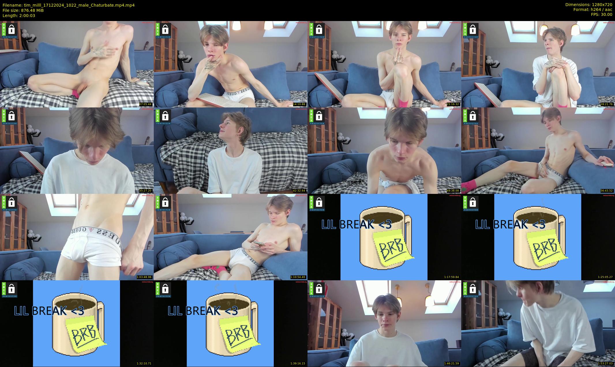 tim_milll — 121 minute Chaturbate male cam show recording, 720p, Dec 17, 2024
