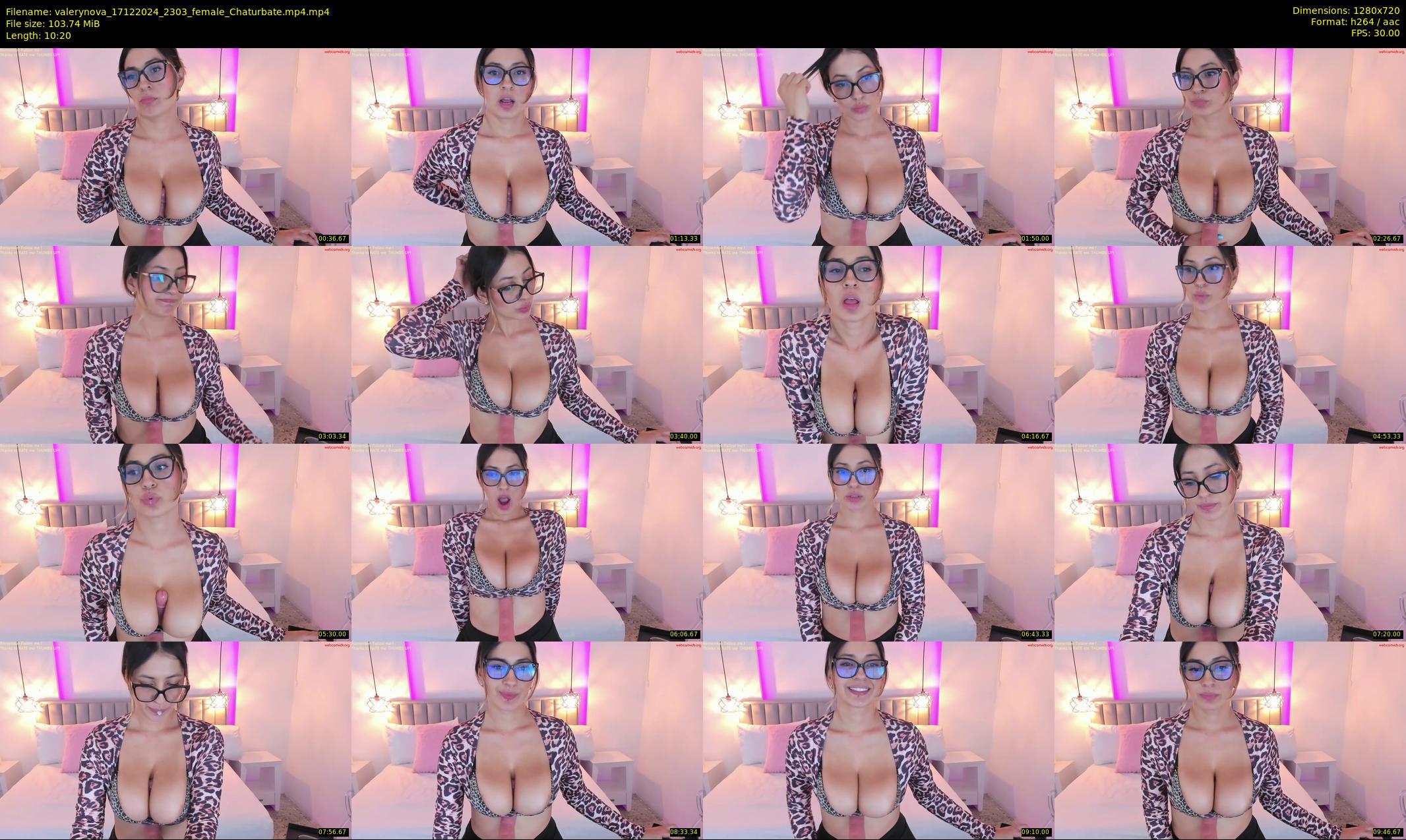 valerynova — 11 minute Chaturbate female cam show recording, 720p, Dec 17, 2024
