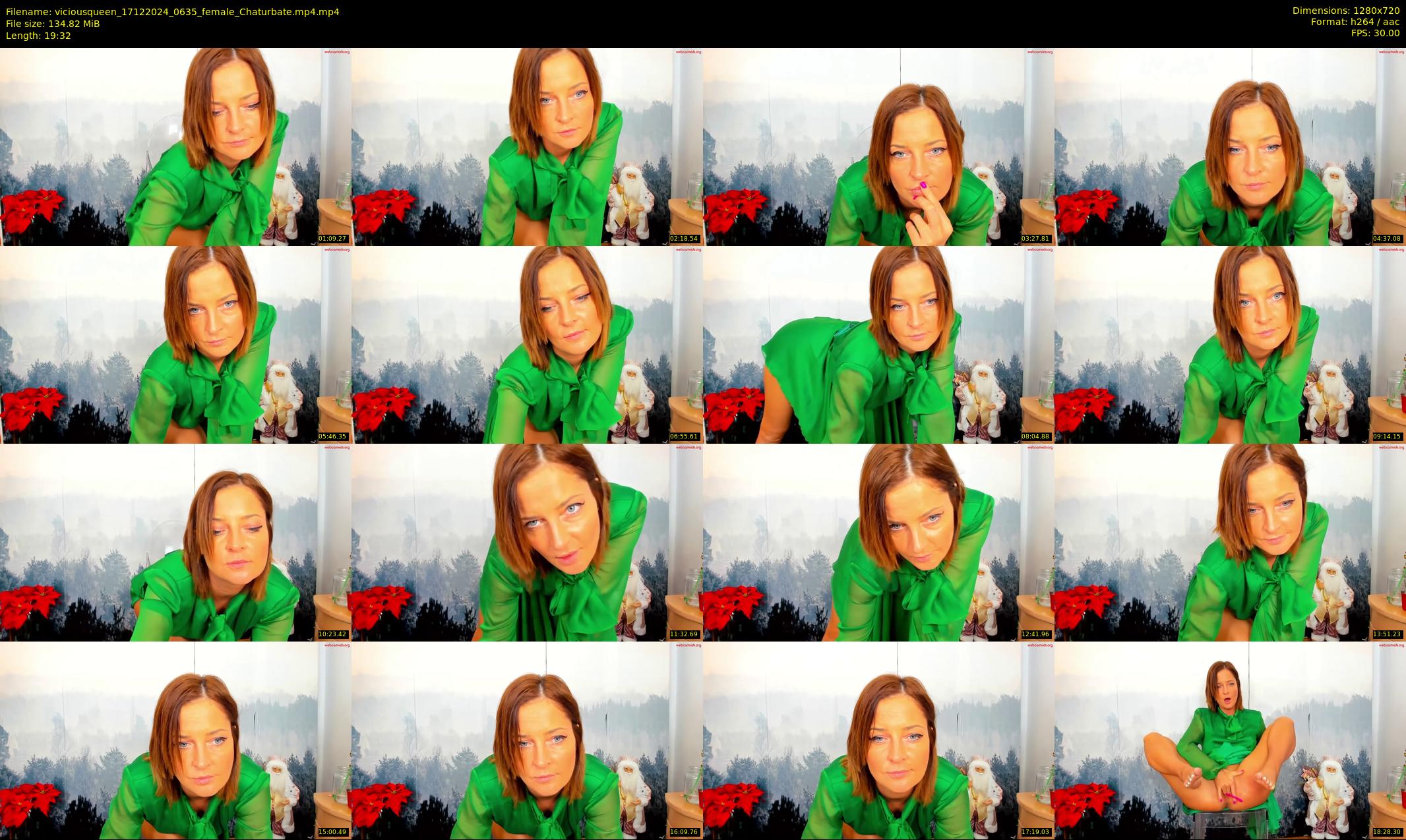 viciousqueen — 20 minute Chaturbate female cam show recording, 720p, Dec 17, 2024
