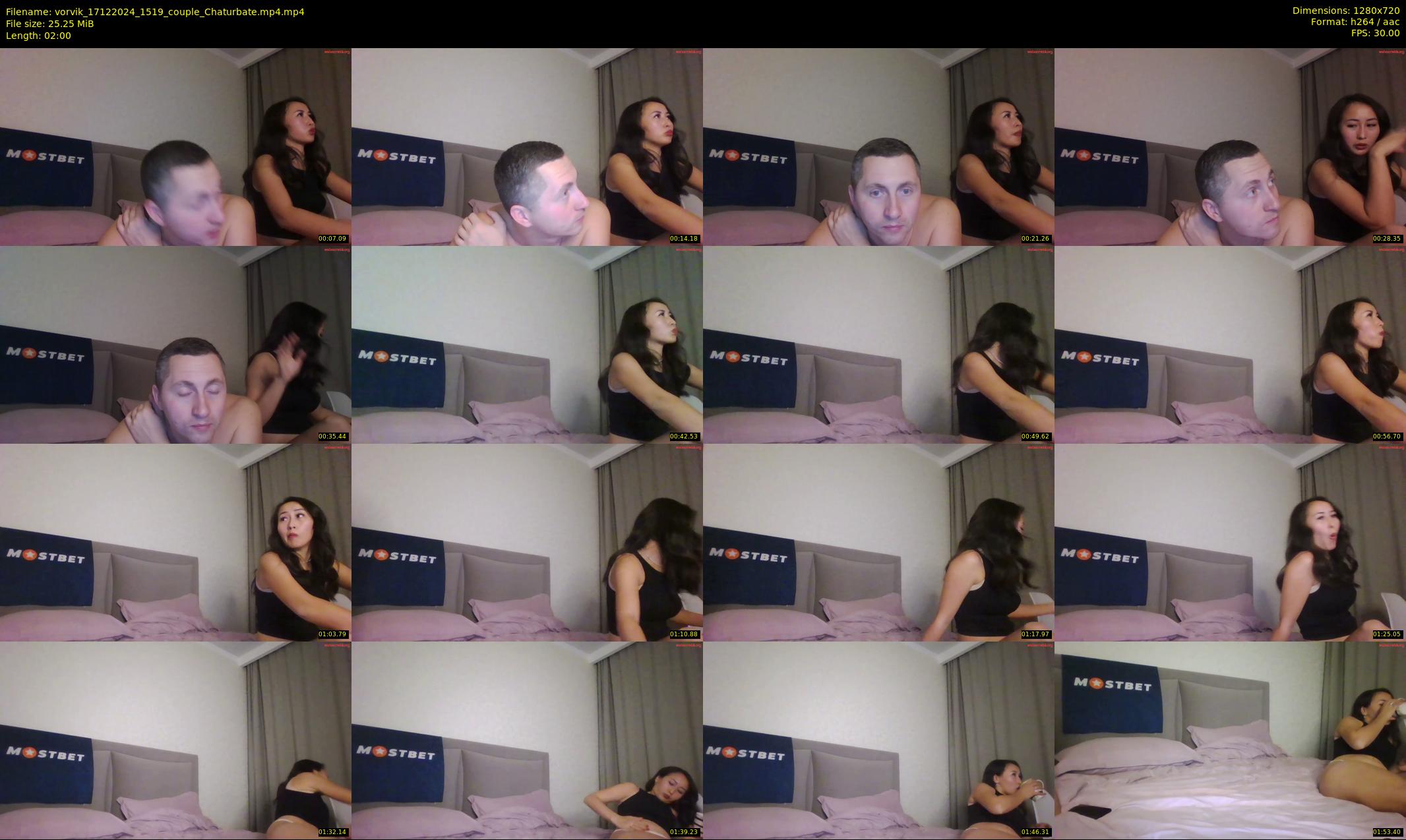 vorvik — 2 minute Chaturbate couple cam show recording, 720p, Dec 17, 2024