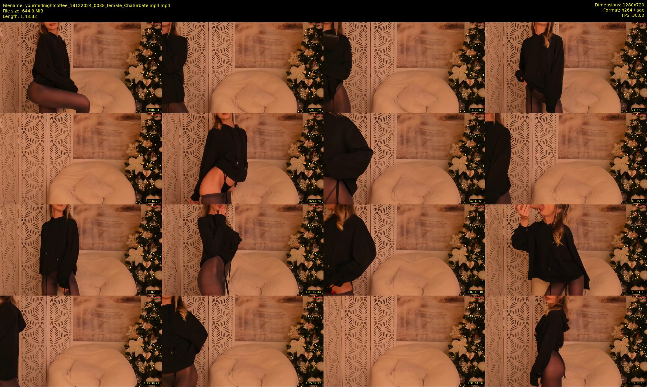 yourmidnightcoffee — 104 minute Chaturbate female cam show recording, 720p, Dec 18, 2024