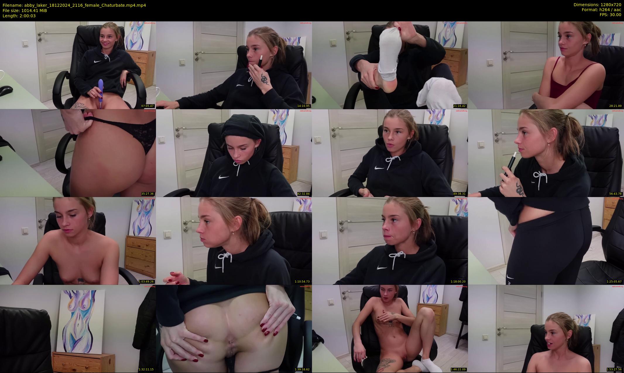 abby_laker — 121 minute Chaturbate female cam show recording, 720p, Dec 18, 2024