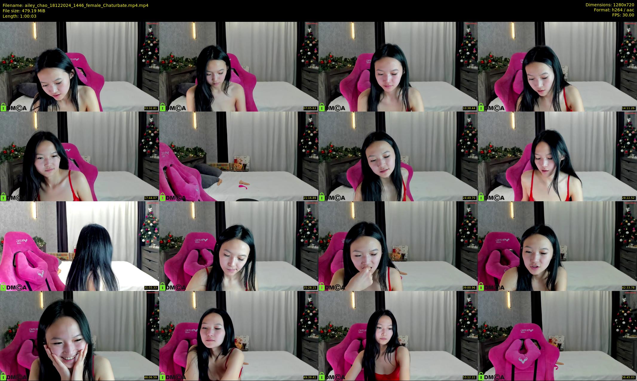 ailey_chao — 61 minute Chaturbate female cam show recording, 720p, Dec 18, 2024