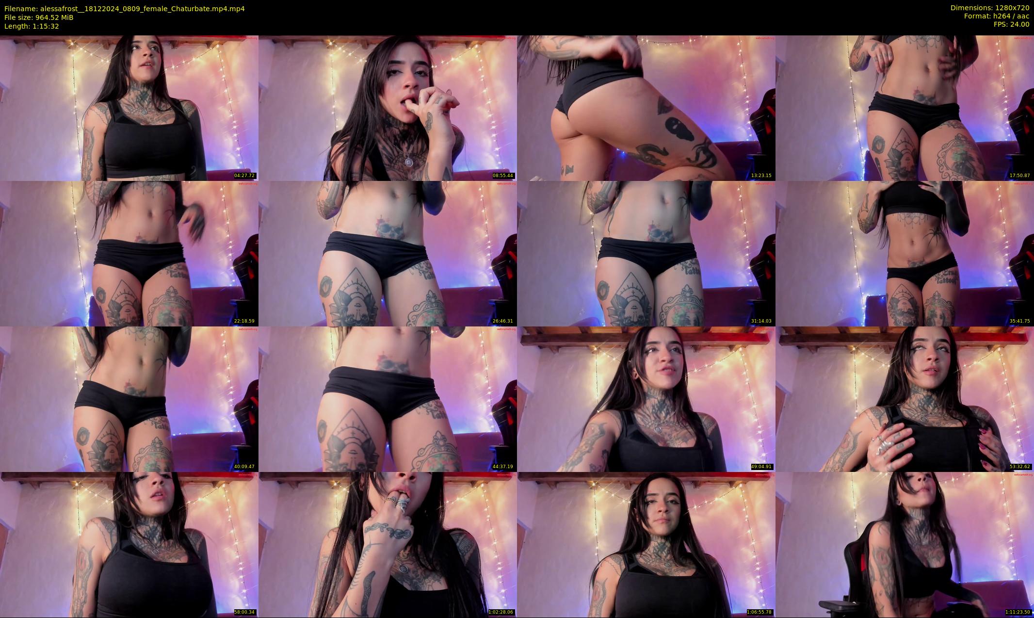 alessafrost_ — 76 minute Chaturbate female cam show recording, 720p, Dec 18, 2024