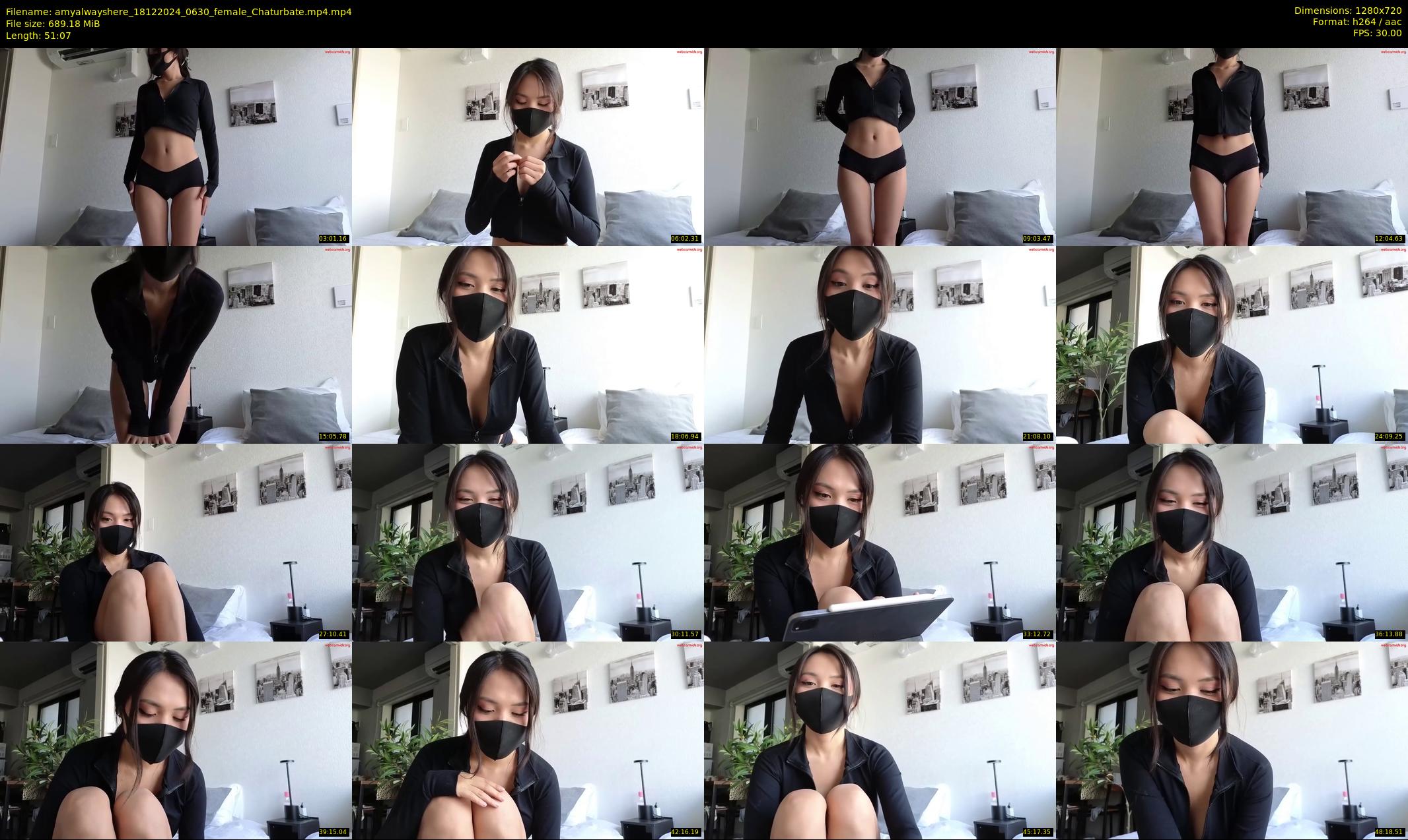 amyalwayshere — 52 minute Chaturbate female cam show recording, 720p, Dec 18, 2024