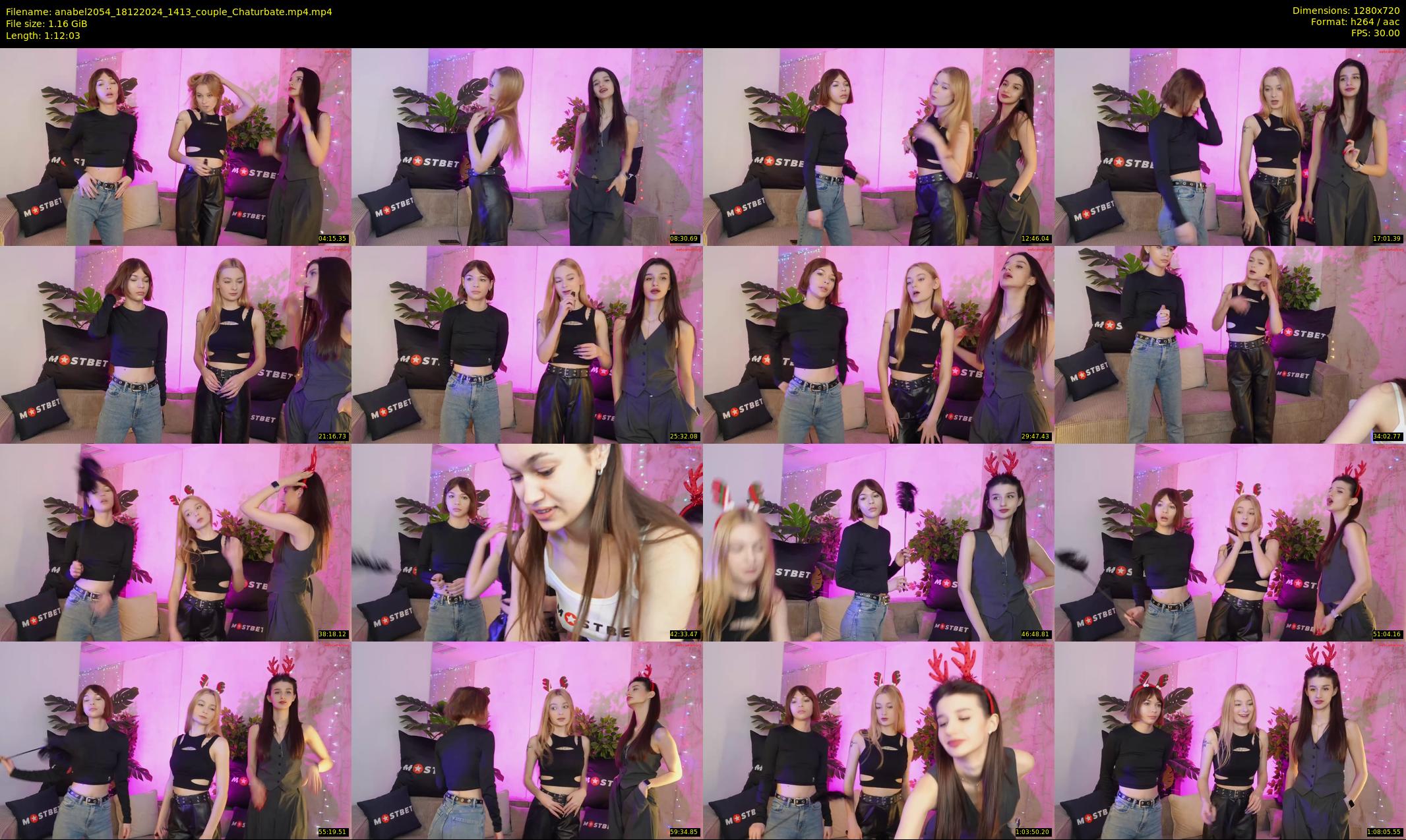 anabel2054 — 73 minute Chaturbate female cam show recording, 720p, Dec 18, 2024