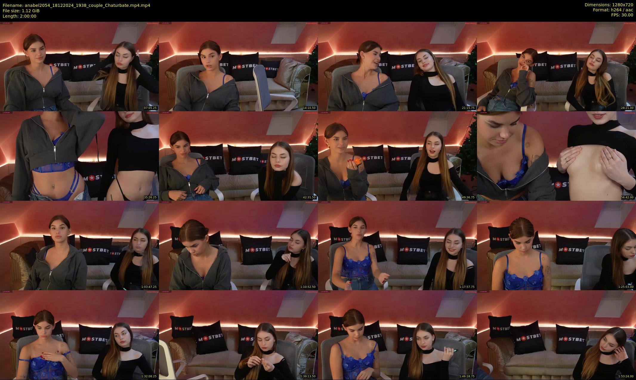 anabel2054 — 120 minute Chaturbate female cam show recording, 720p, Dec 18, 2024