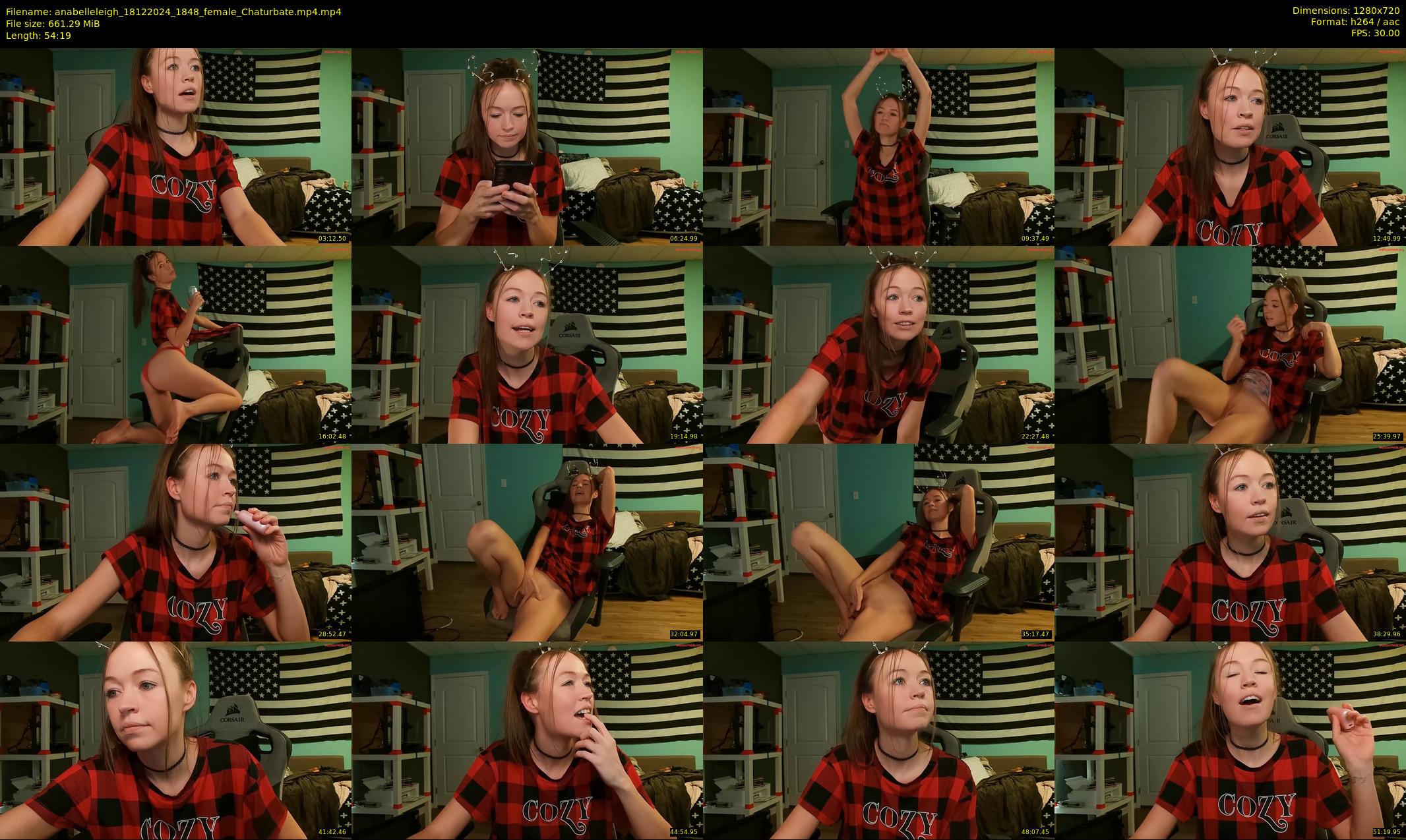 anabelleleigh — 55 minute Chaturbate female cam show recording, 720p, Dec 18, 2024