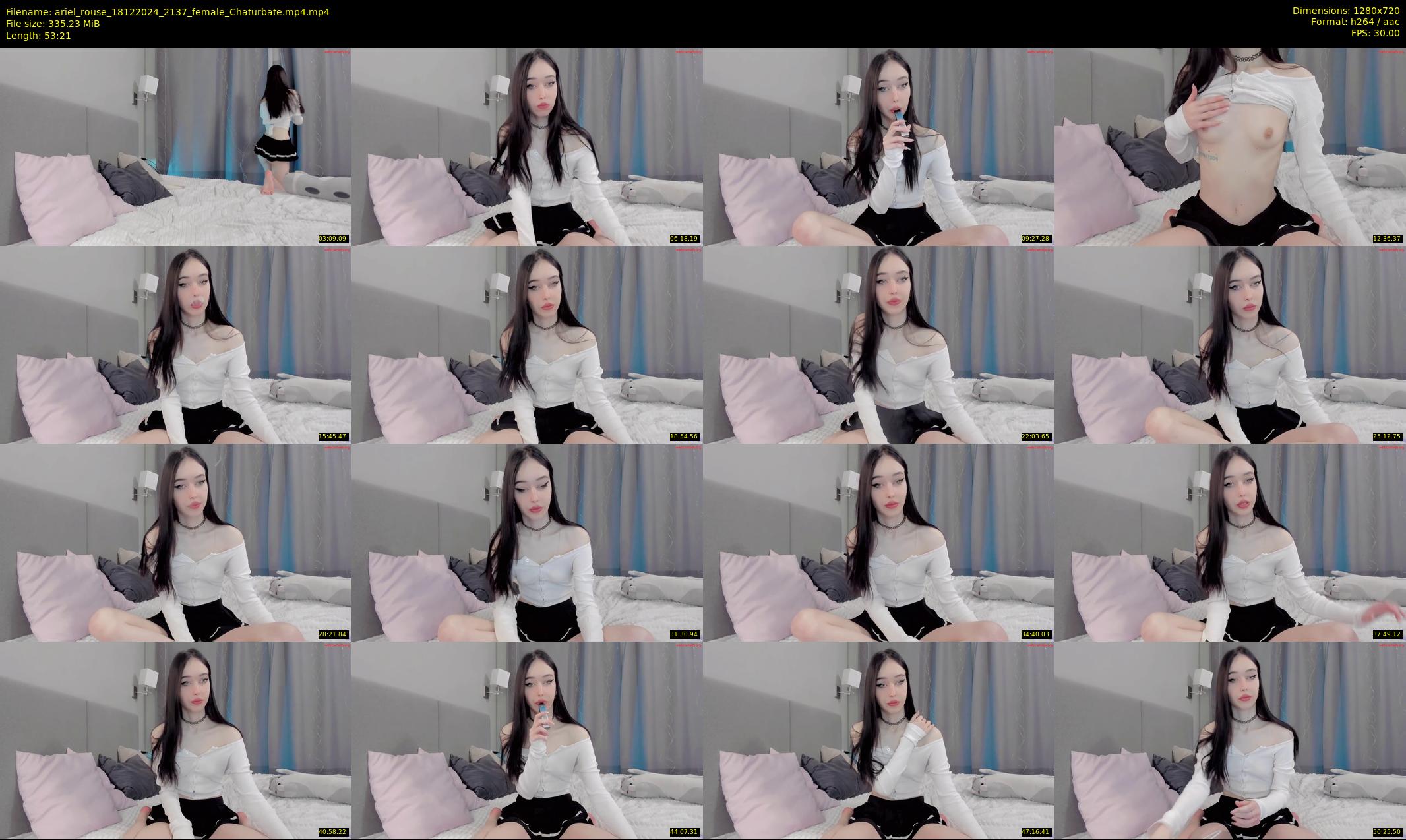 ariel_rouse — 54 minute Chaturbate female cam show recording, 720p, Dec 18, 2024