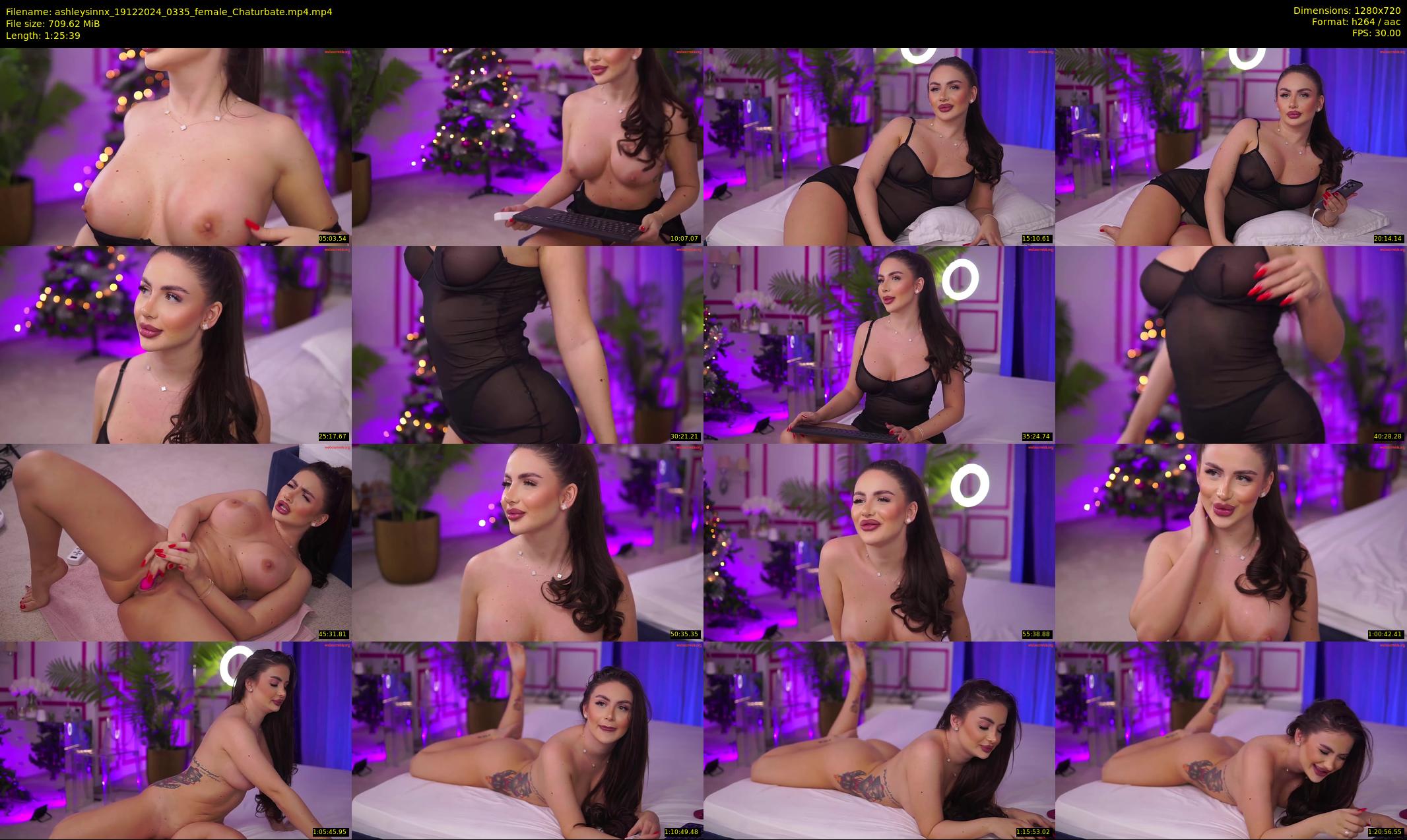 ashleysinnx — 86 minute Chaturbate female cam show recording, 720p, Dec 19, 2024