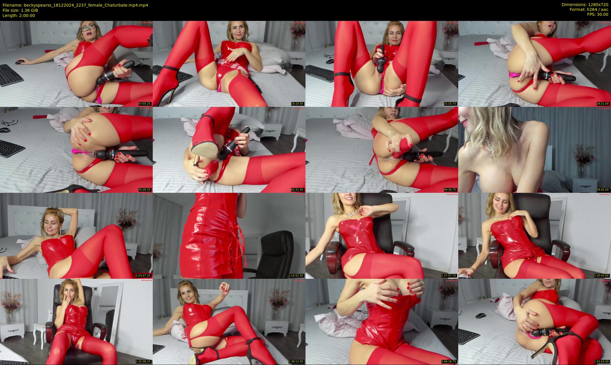 beckyspearss — 120 minute Chaturbate female cam show recording, 720p, Dec 18, 2024