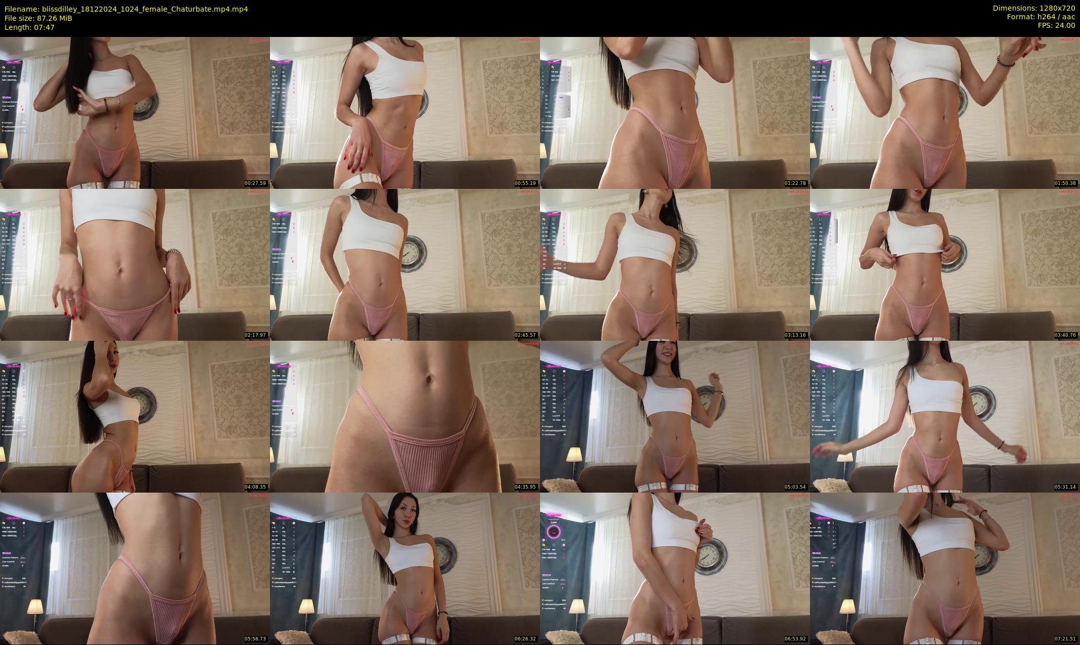 blissdilley — 8 minute Chaturbate female cam show recording, 720p, Dec 18, 2024