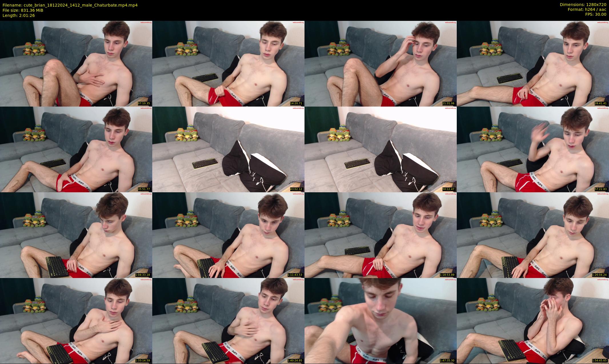 cute_brian — 122 minute Chaturbate male cam show recording, 720p, Dec 18, 2024