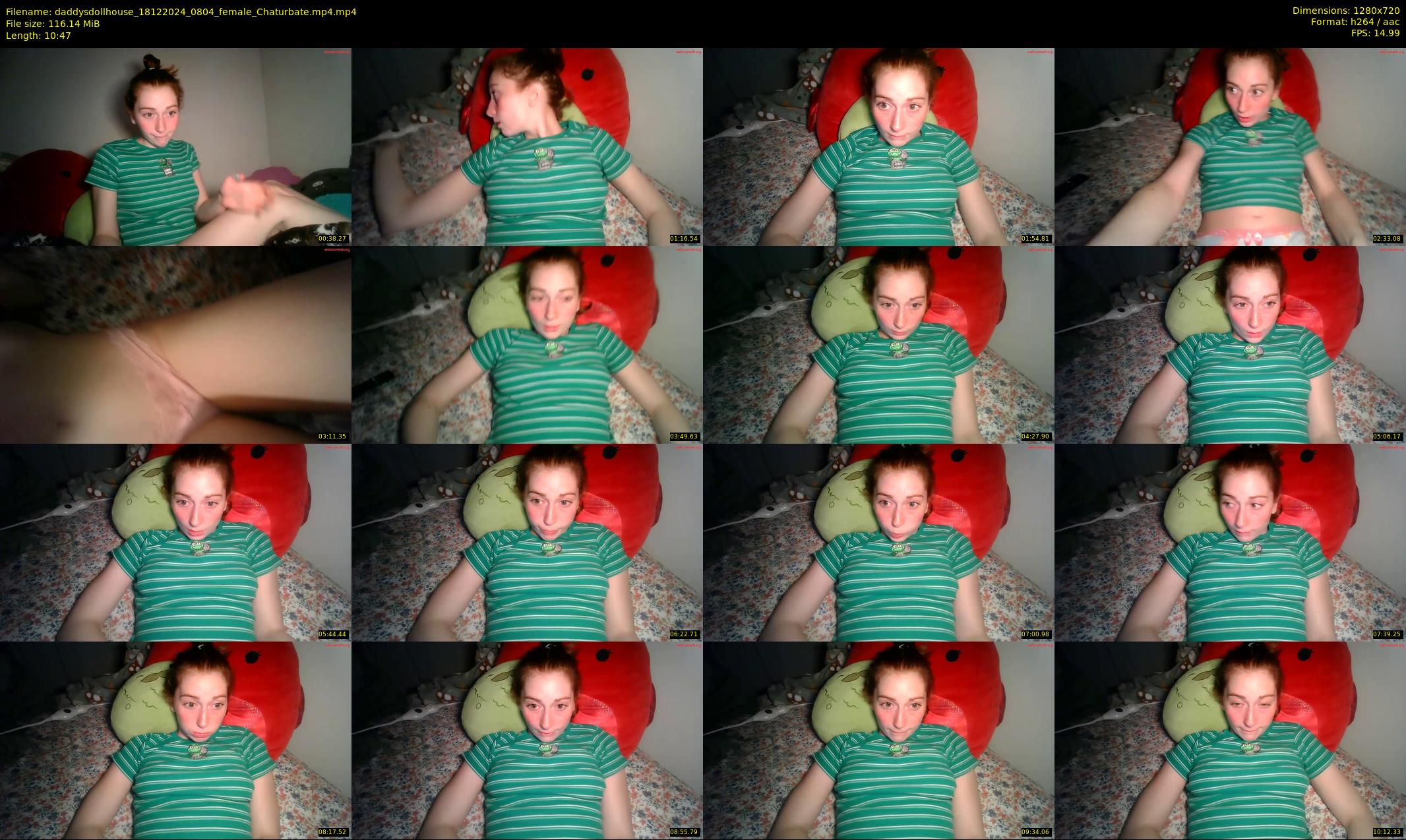 daddysdollhouse — 11 minute Chaturbate female cam show recording, 720p, Dec 18, 2024