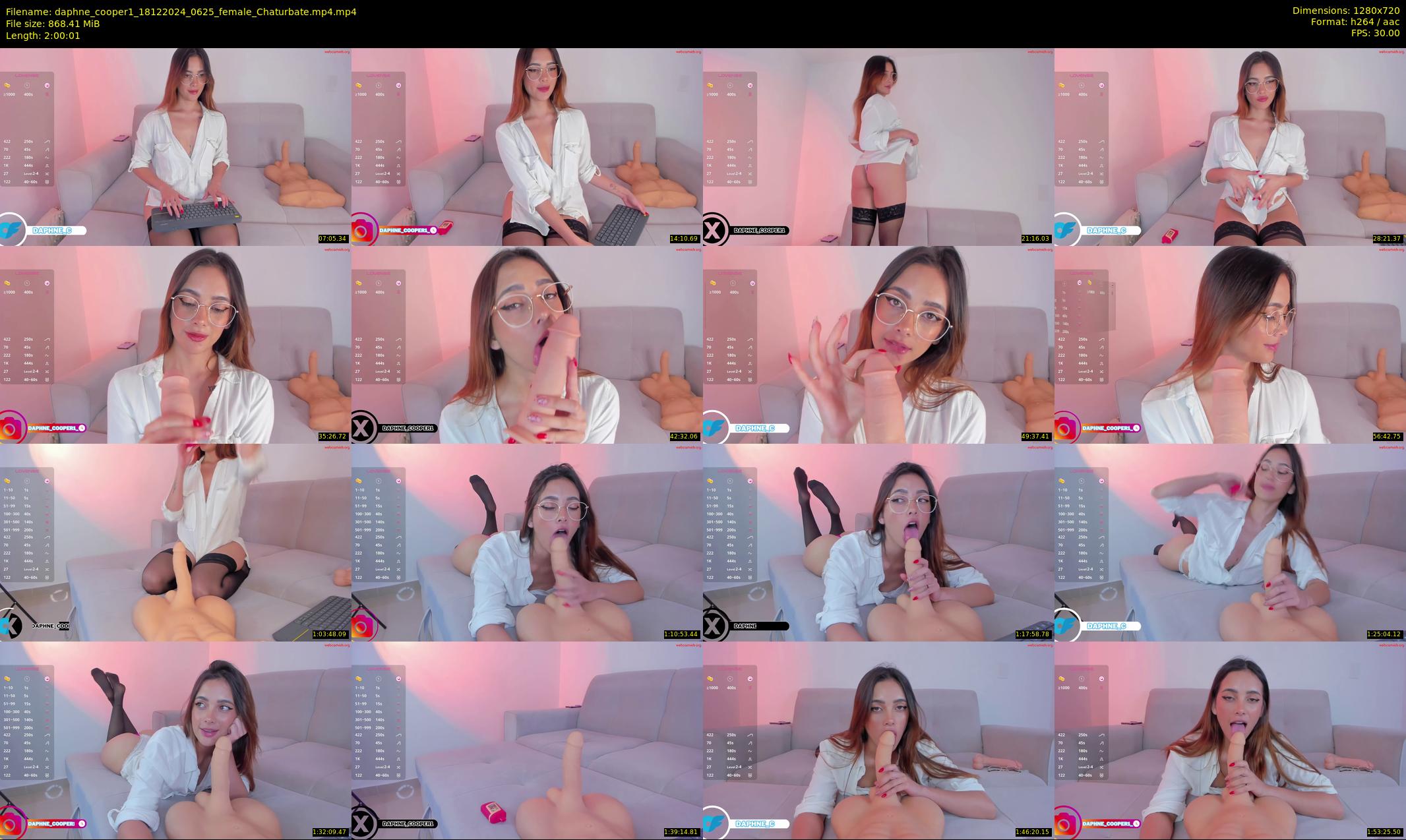 daphne_cooper1 — 121 minute Chaturbate female cam show recording, 720p, Dec 18, 2024