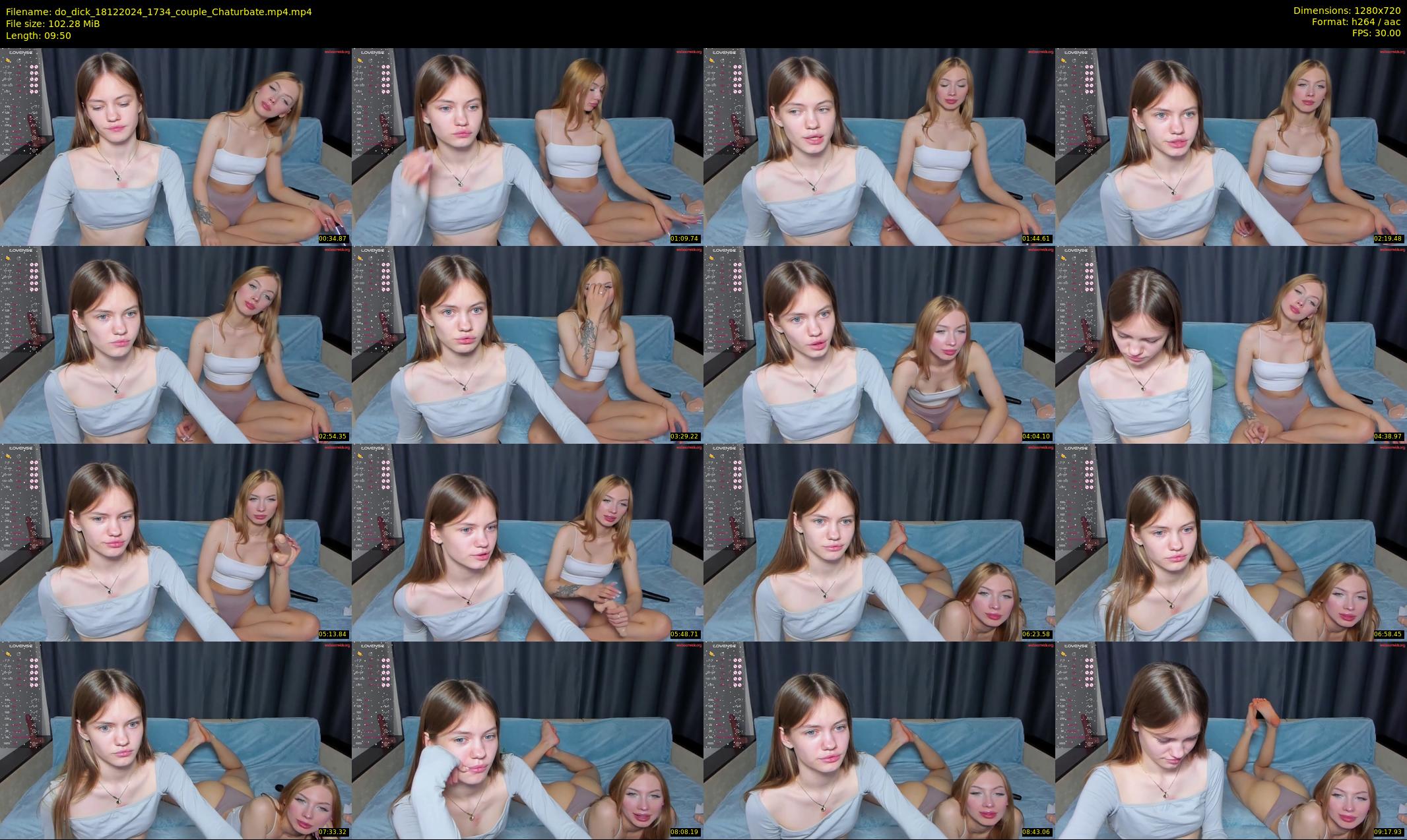 do_dick — 10 minute Chaturbate couple cam show recording, 720p, Dec 18, 2024