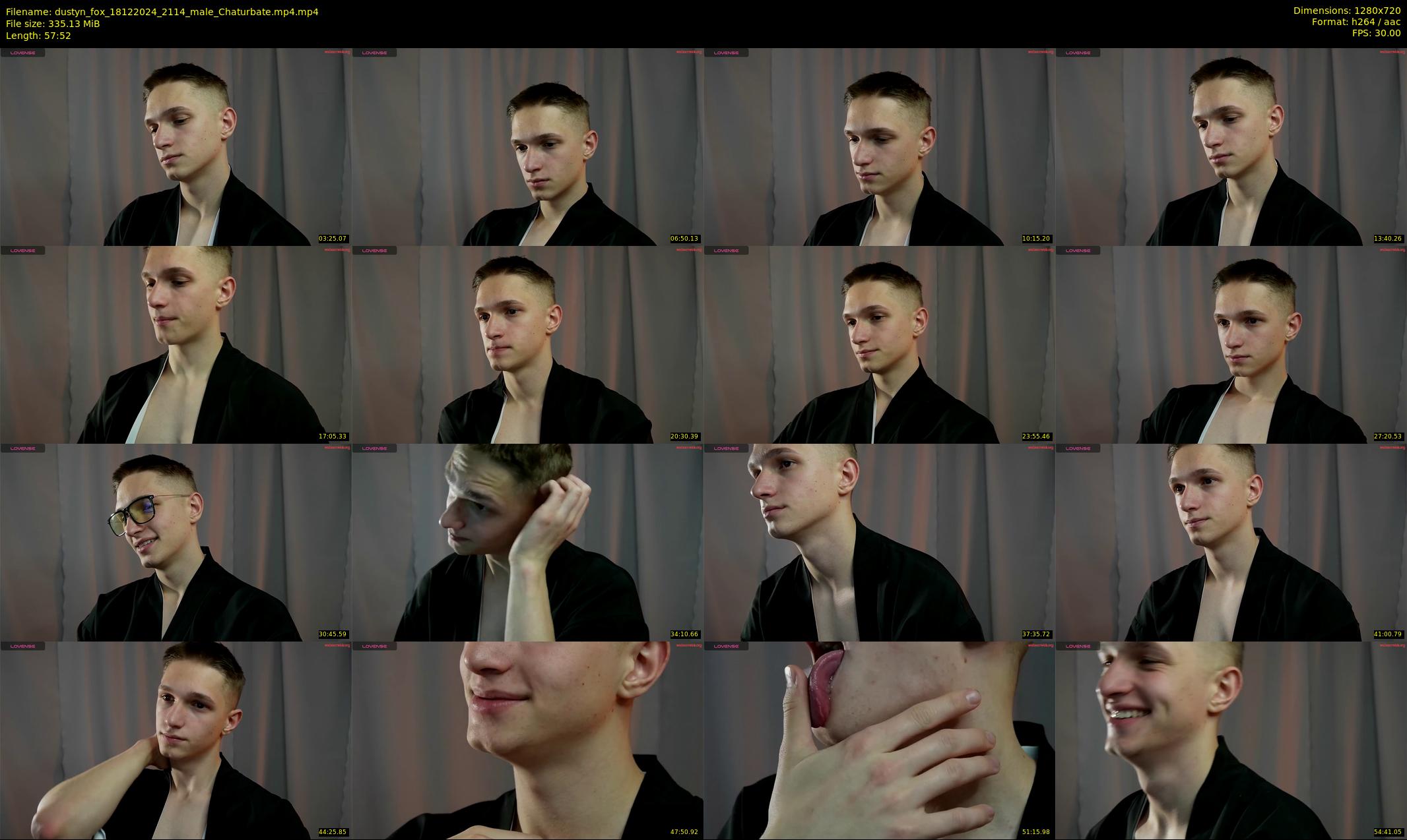 dustyn_fox — 58 minute Chaturbate male cam show recording, 720p, Dec 18, 2024