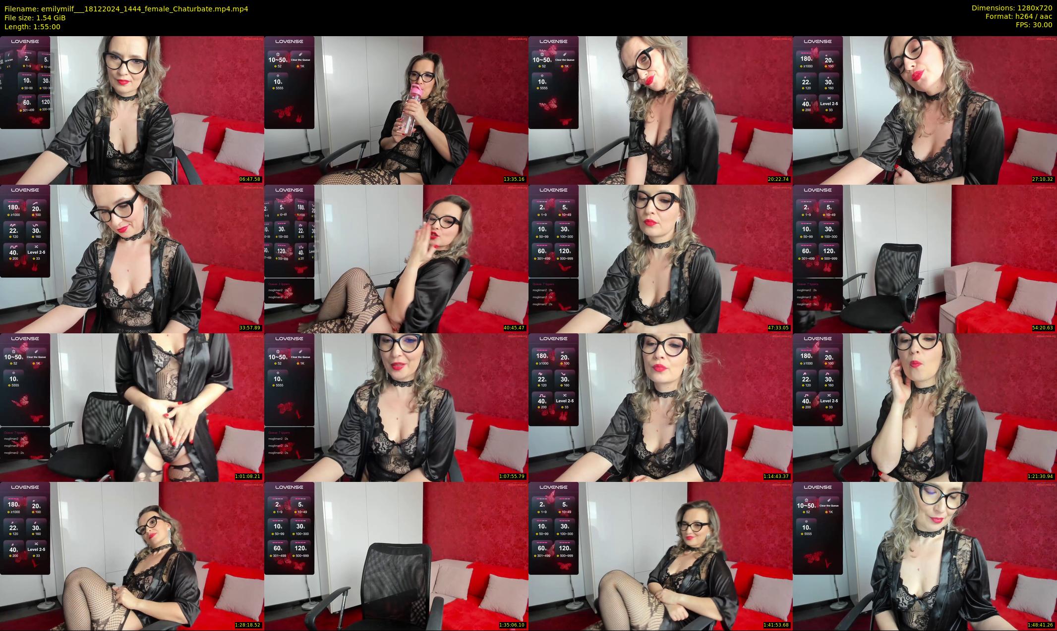 emilymilf__ — 115 minute Chaturbate female cam show recording, 720p, Dec 18, 2024