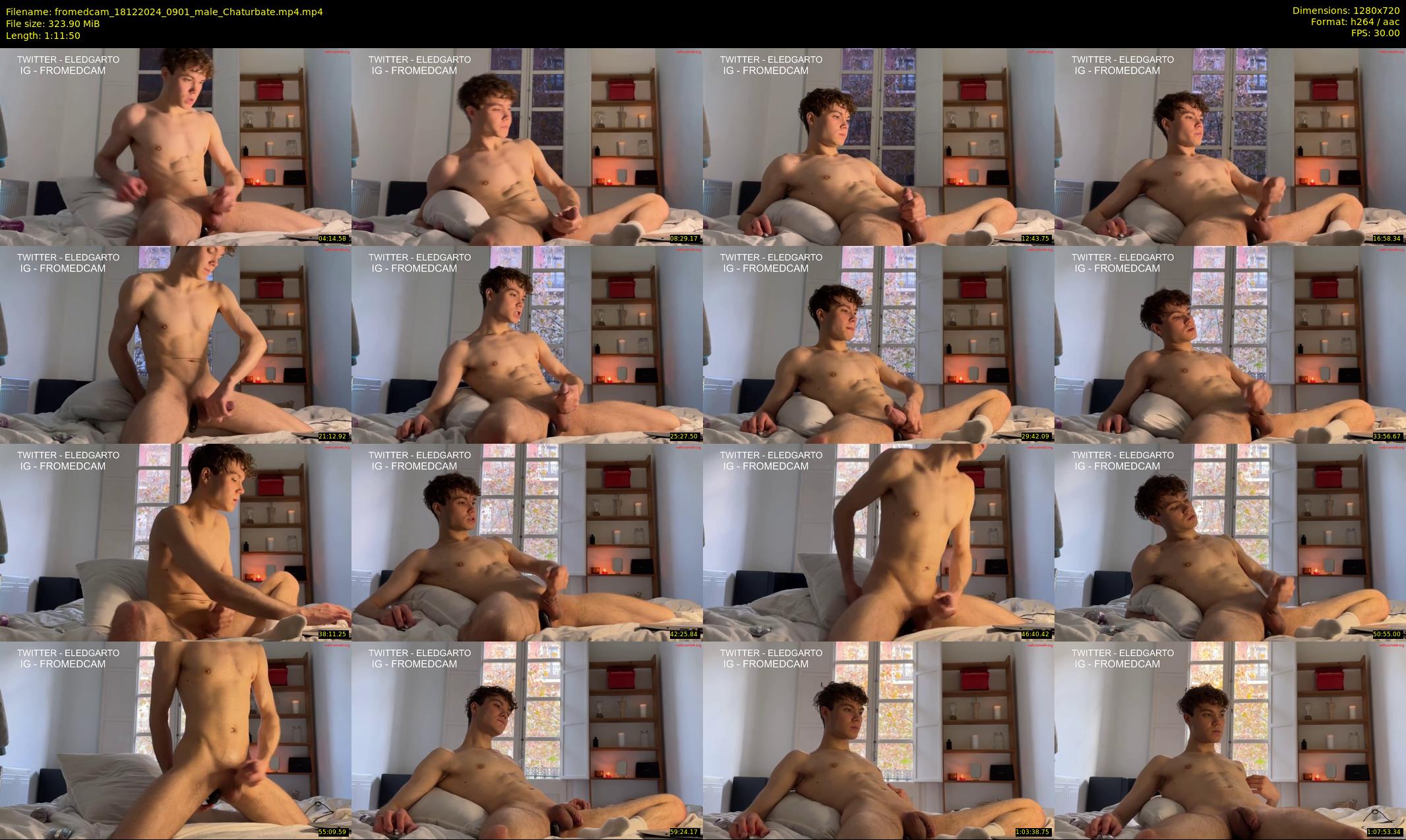 fromedcam — 72 minute Chaturbate male cam show recording, 720p, Dec 18, 2024