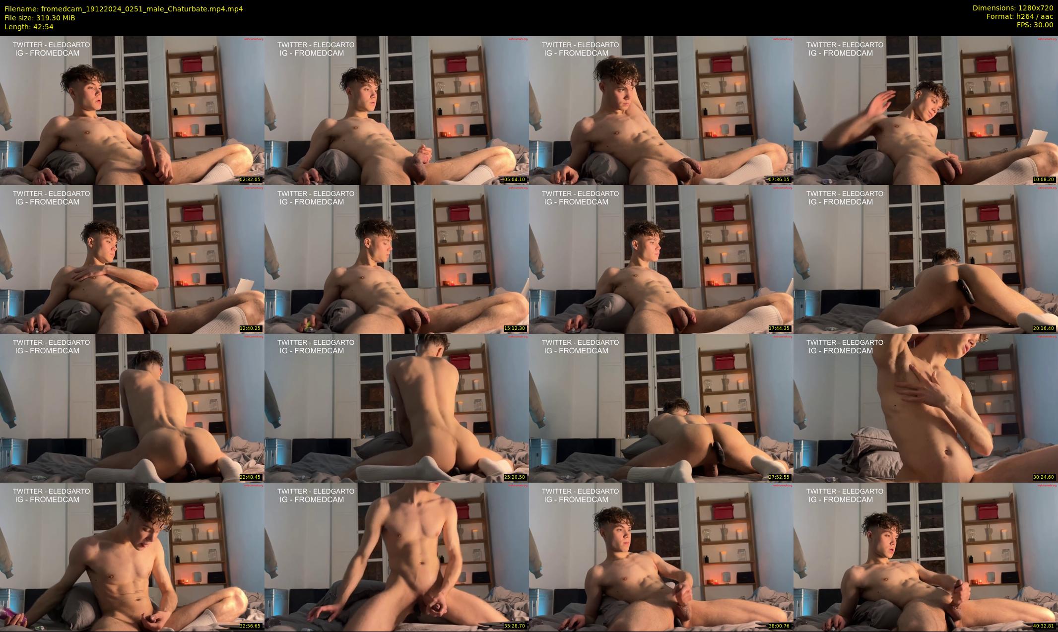 fromedcam — 43 minute Chaturbate male cam show recording, 720p, Dec 19, 2024