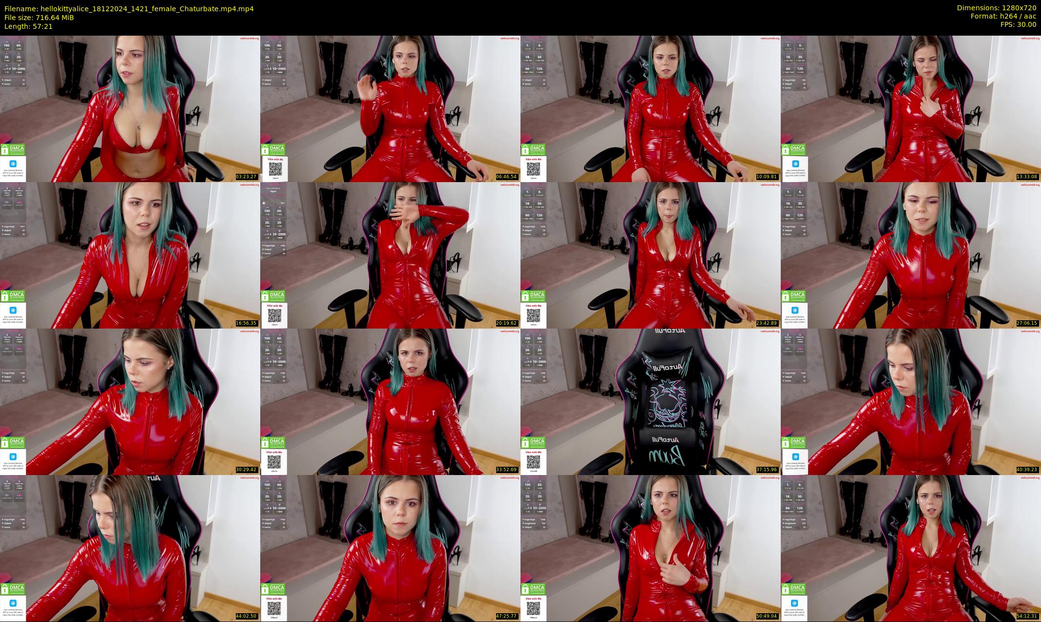 hellokittyalice — 58 minute Chaturbate female cam show recording, 720p, Dec 18, 2024