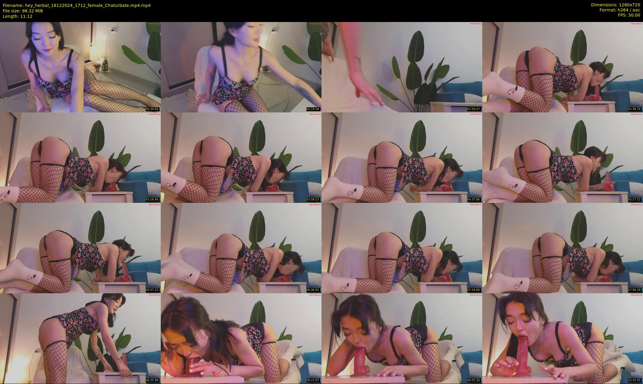 hey_herbal — 12 minute Chaturbate female cam show recording, 720p, Dec 18, 2024