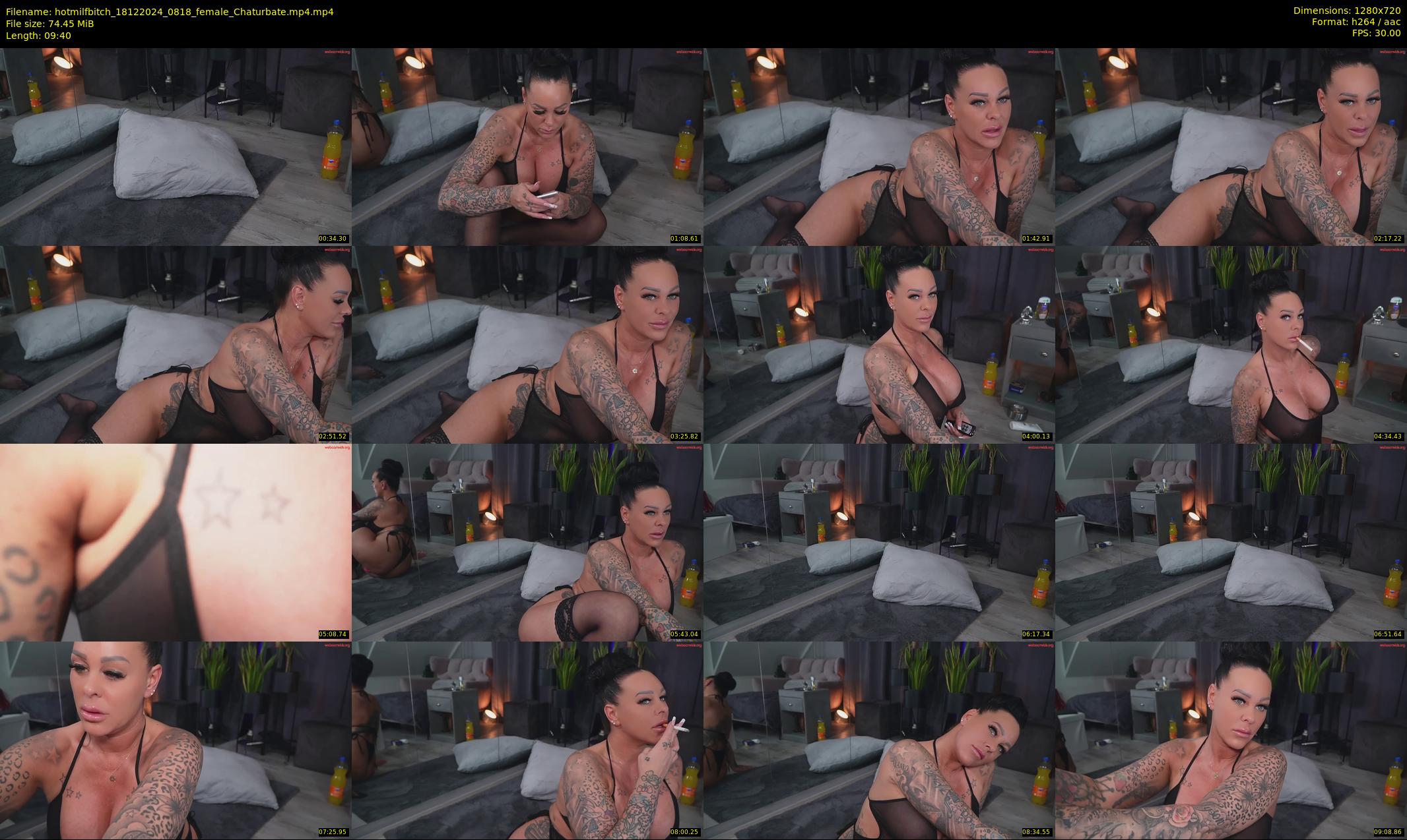 hotmilfbitch — 10 minute Chaturbate female cam show recording, 720p, Dec 18, 2024