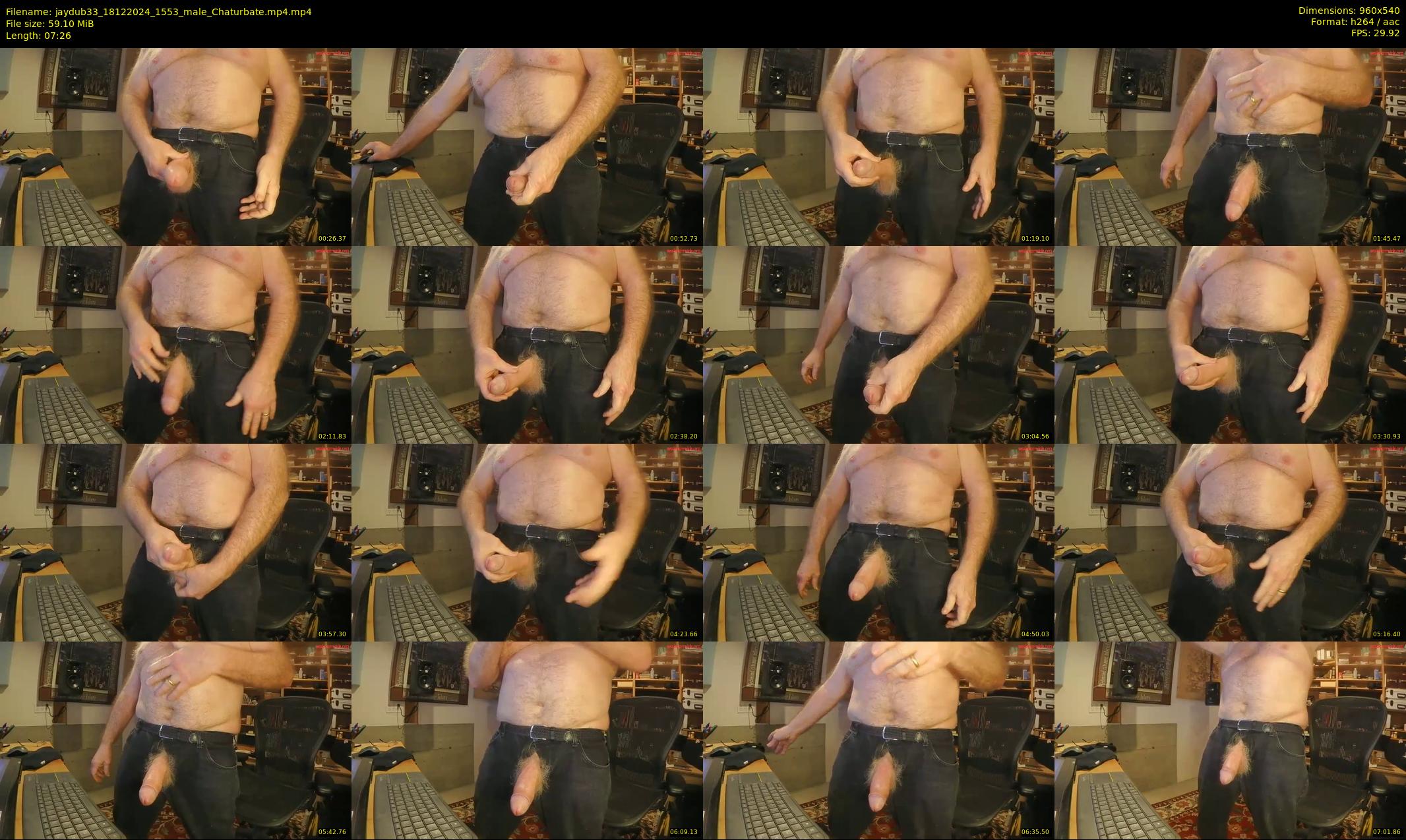 jaydub33 — 8 minute Chaturbate male cam show recording, 480p, Dec 18, 2024