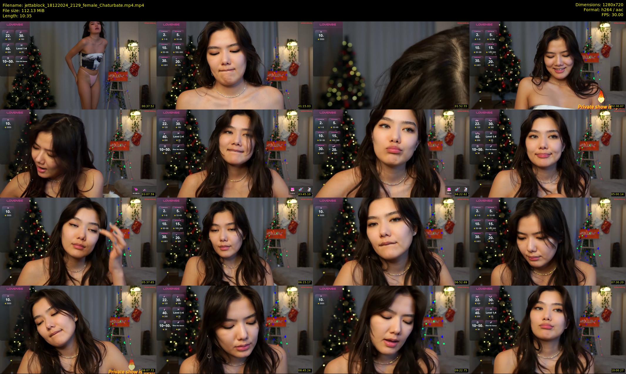 jettablock — 11 minute Chaturbate female cam show recording, 720p, Dec 18, 2024