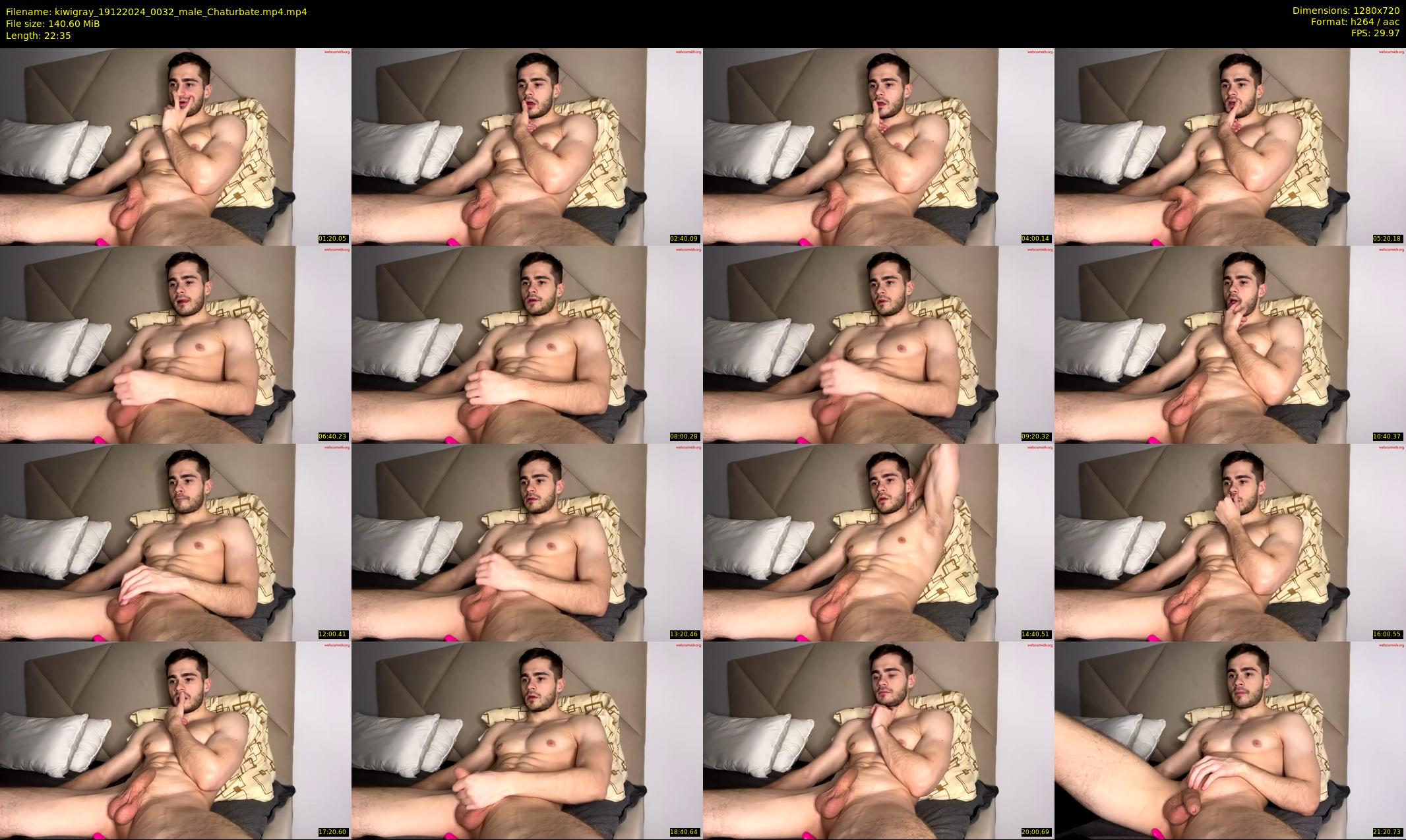 kiwigray — 23 minute Chaturbate male cam show recording, 720p, Dec 19, 2024