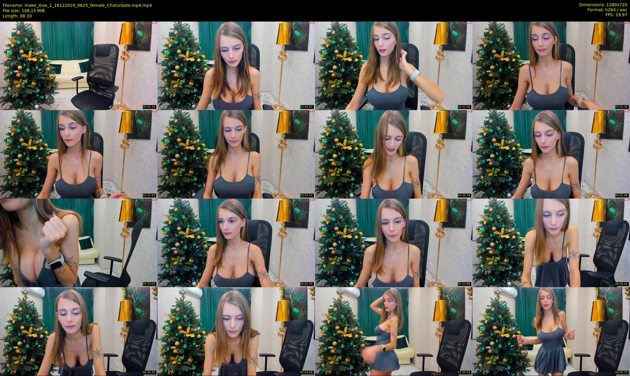 make_love_1 — 9 minute Chaturbate female cam show recording, 720p, Dec 18, 2024