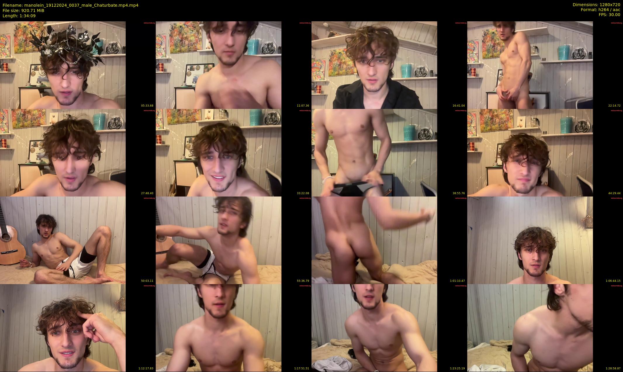 manolein — 95 minute Chaturbate male cam show recording, 720p, Dec 19, 2024