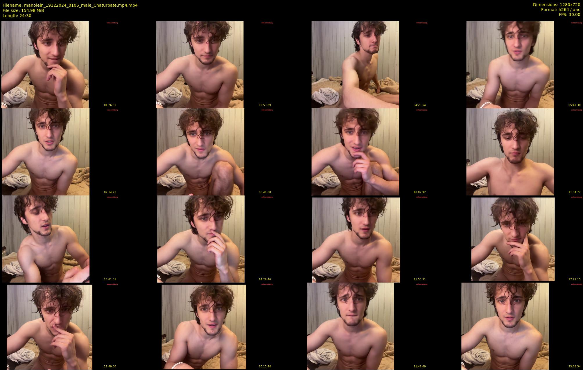 manolein — 25 minute Chaturbate male cam show recording, 720p, Dec 19, 2024
