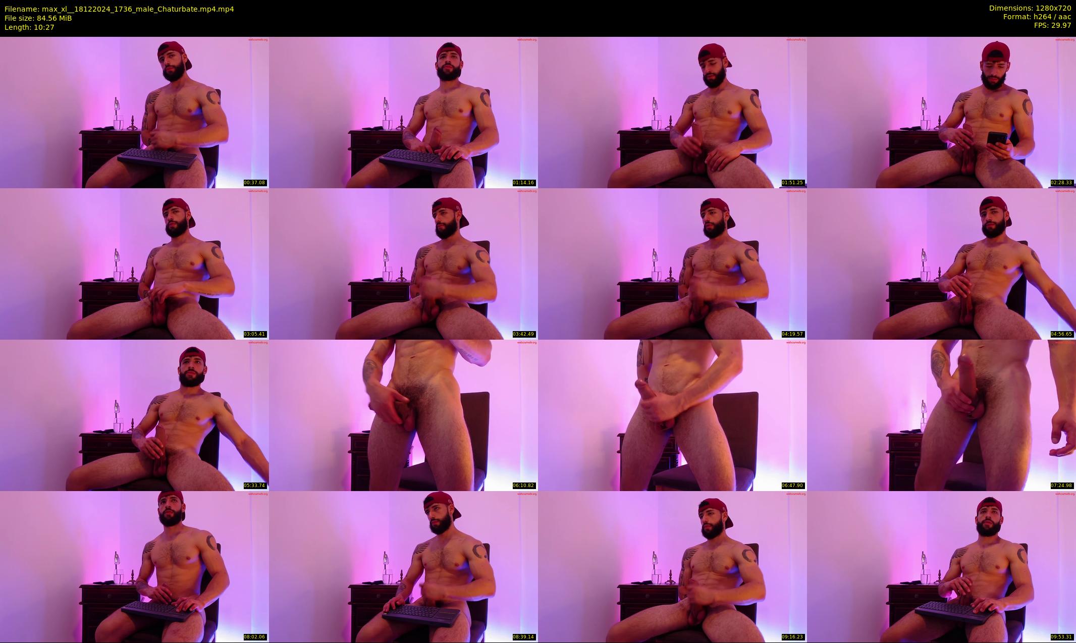 max_xl_ — 11 minute Chaturbate male cam show recording, 720p, Dec 18, 2024