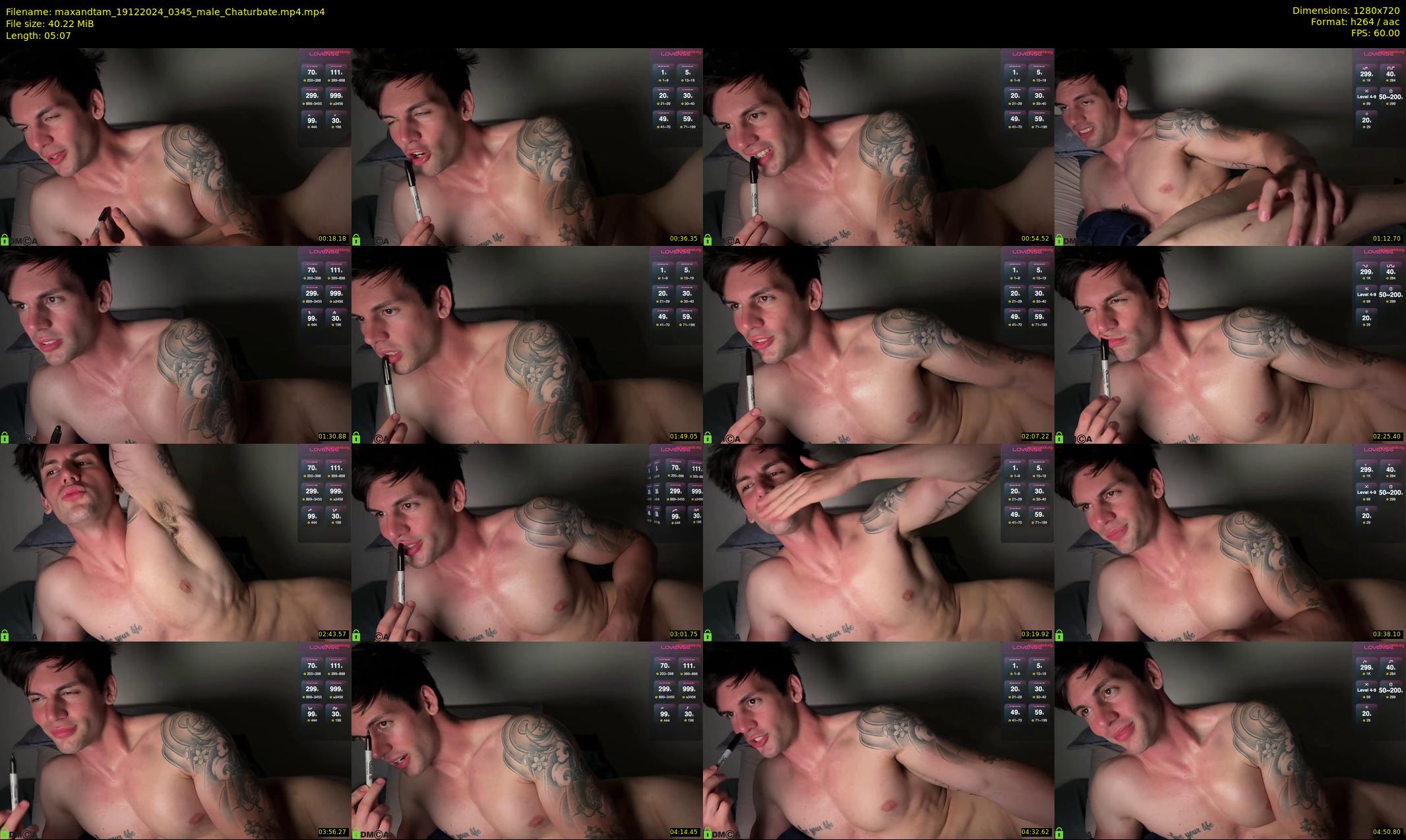 maxandtam — 6 minute Chaturbate couple cam show recording, 720p, Dec 19, 2024