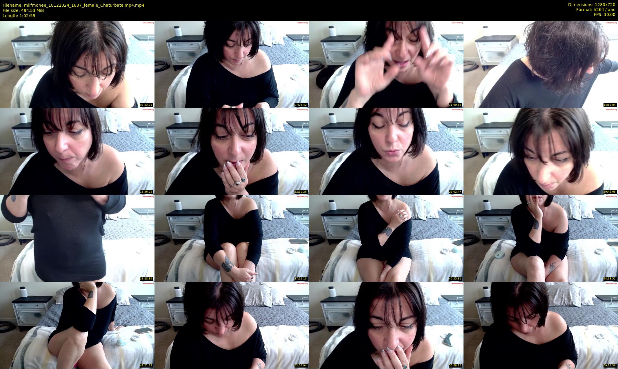 milfmonee — 63 minute Chaturbate female cam show recording, 720p, Dec 18, 2024