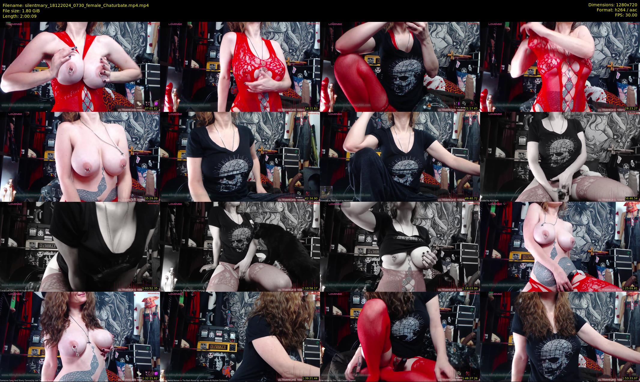 silentmary — 121 minute Chaturbate female cam show recording, 720p, Dec 18, 2024