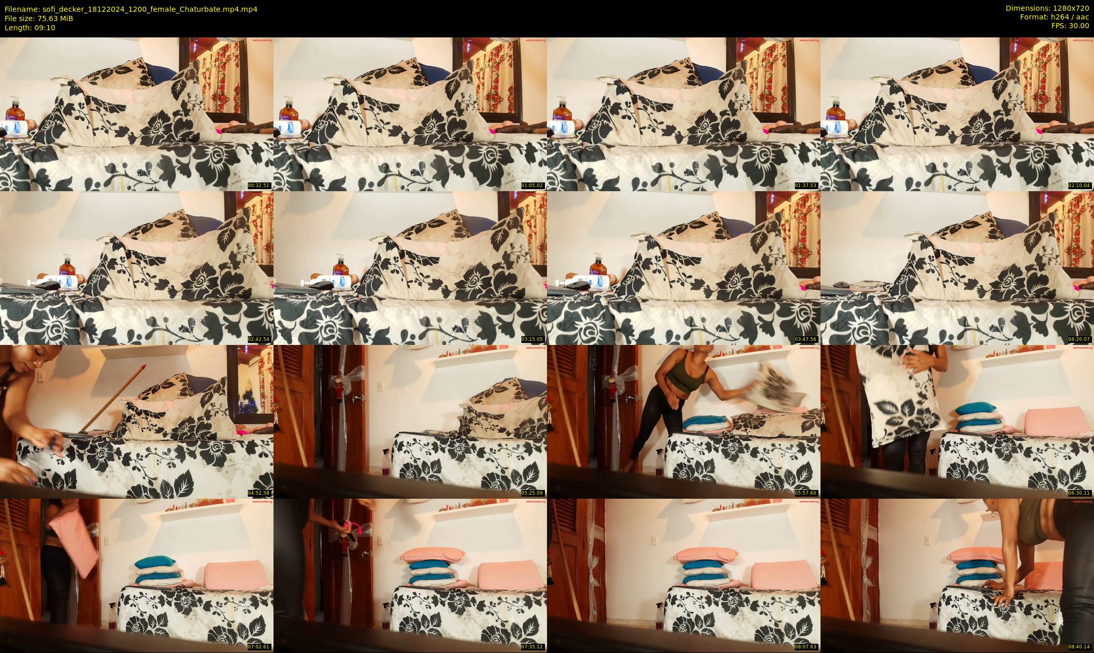 sofi_decker — 10 minute Chaturbate female cam show recording, 720p, Dec 18, 2024
